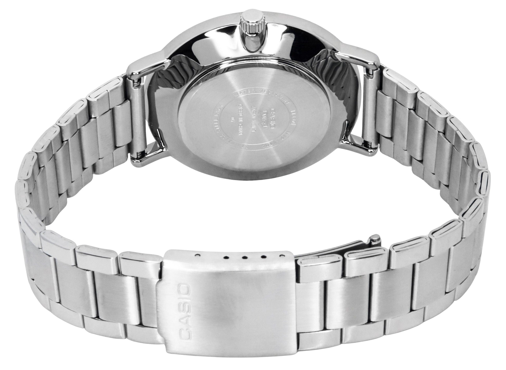 Casio Standard Analog Stainless Steel White Dial Quartz MTP - VT04D - 7E Men's Watch - Prestige Stones