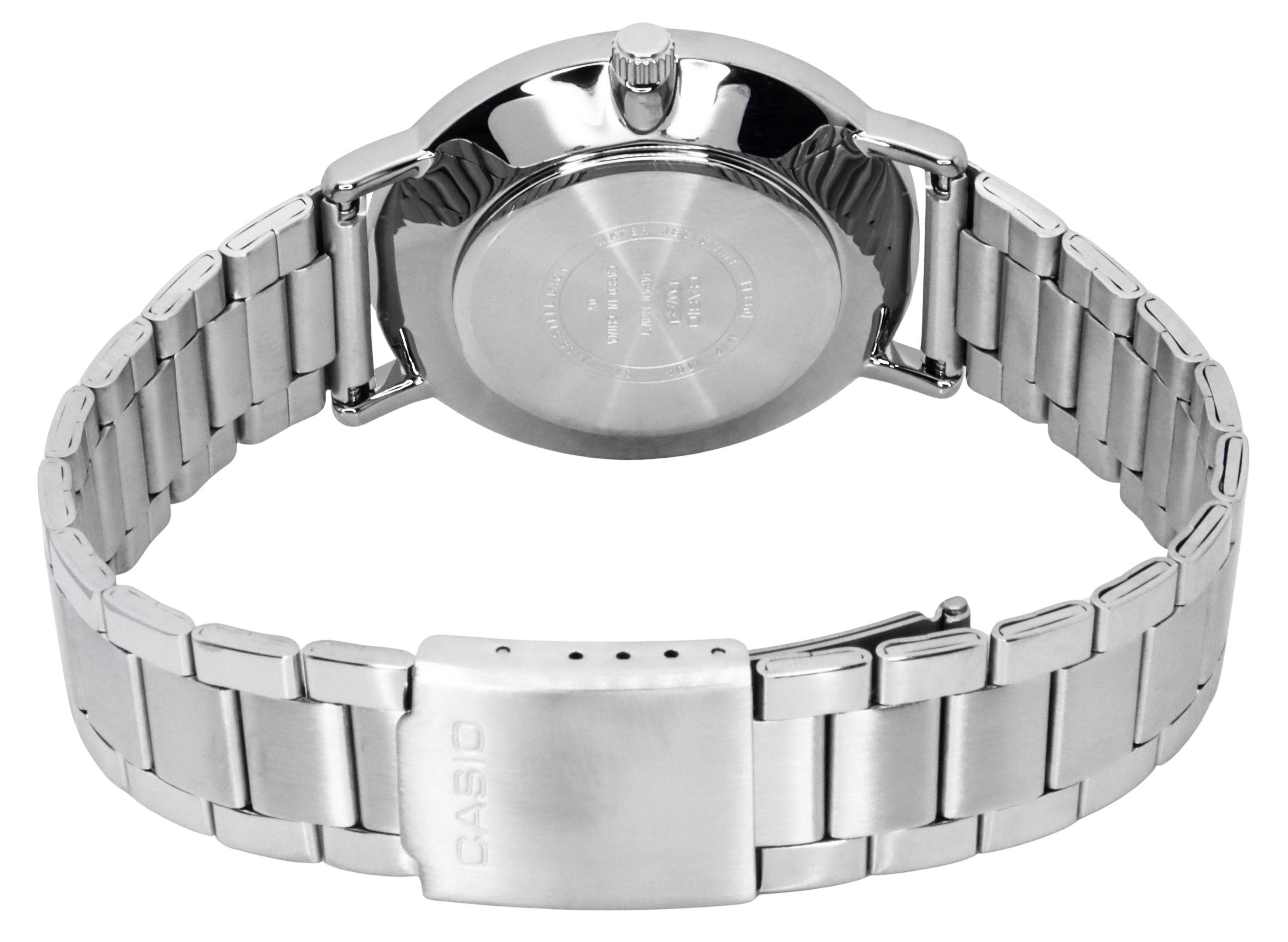 Casio Standard Analog Stainless Steel White Dial Quartz MTP - VT04D - 7E Men's Watch - Prestige Stones