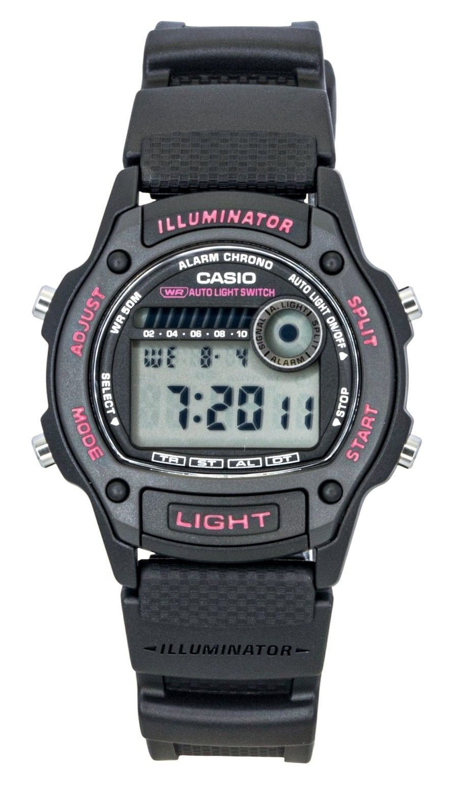 Casio Standard Digital Bio - Based Resin Strap Quartz W - 220H - 1A2V Unisex Watch - Prestige Stones