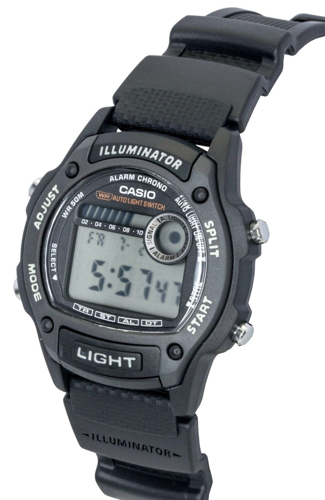 Casio Standard Digital Bio - Based Resin Strap Quartz W - 220H - 1AV Unisex Watch - Prestige Stones