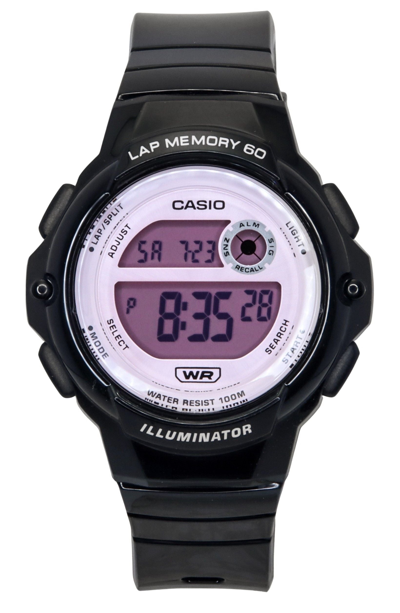 Casio Standard Digital Black Resin Strap Quartz LWS - 1200H - 1A2V 100M Women's Watch - Prestige Stones