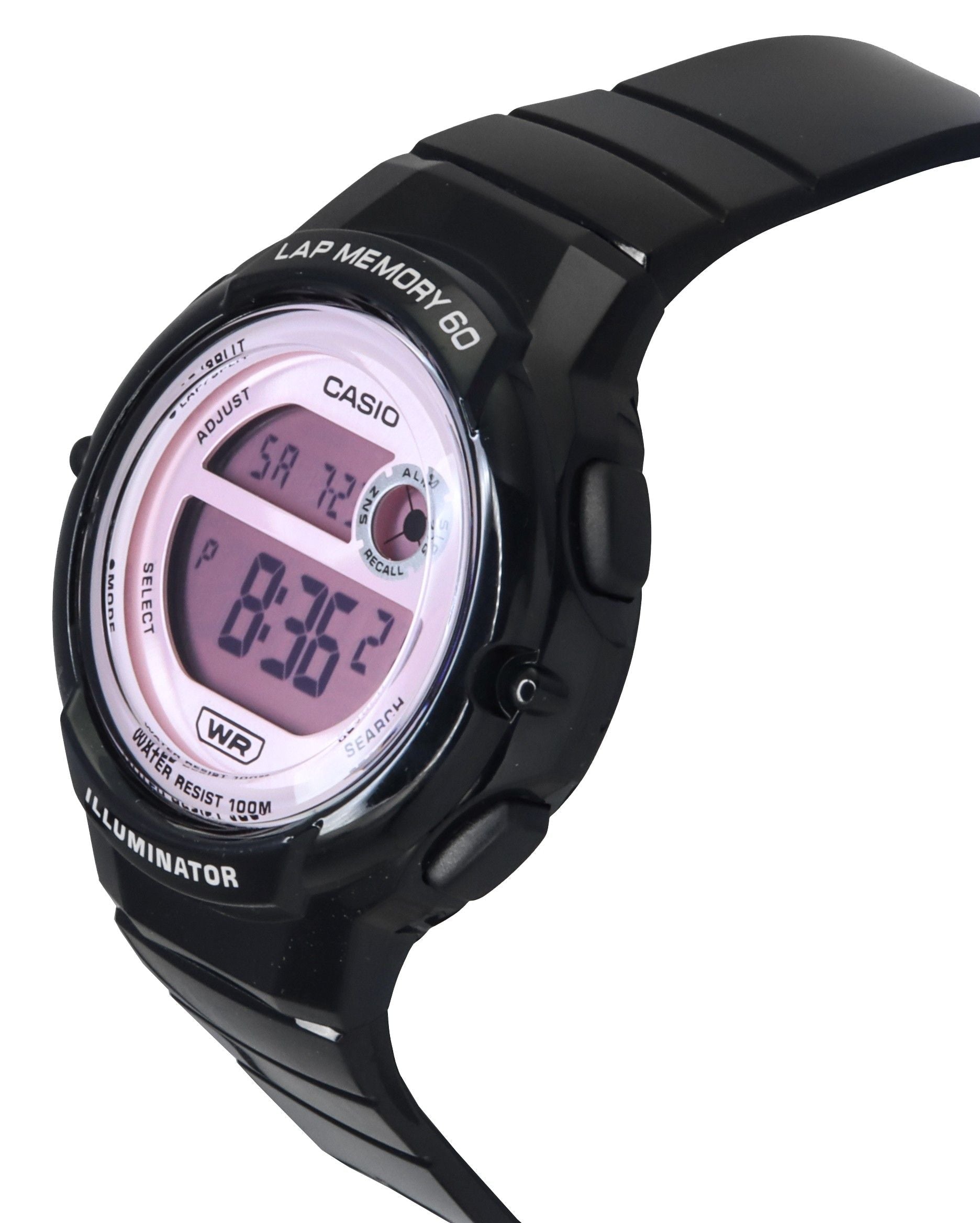 Casio Standard Digital Black Resin Strap Quartz LWS - 1200H - 1A2V 100M Women's Watch - Prestige Stones