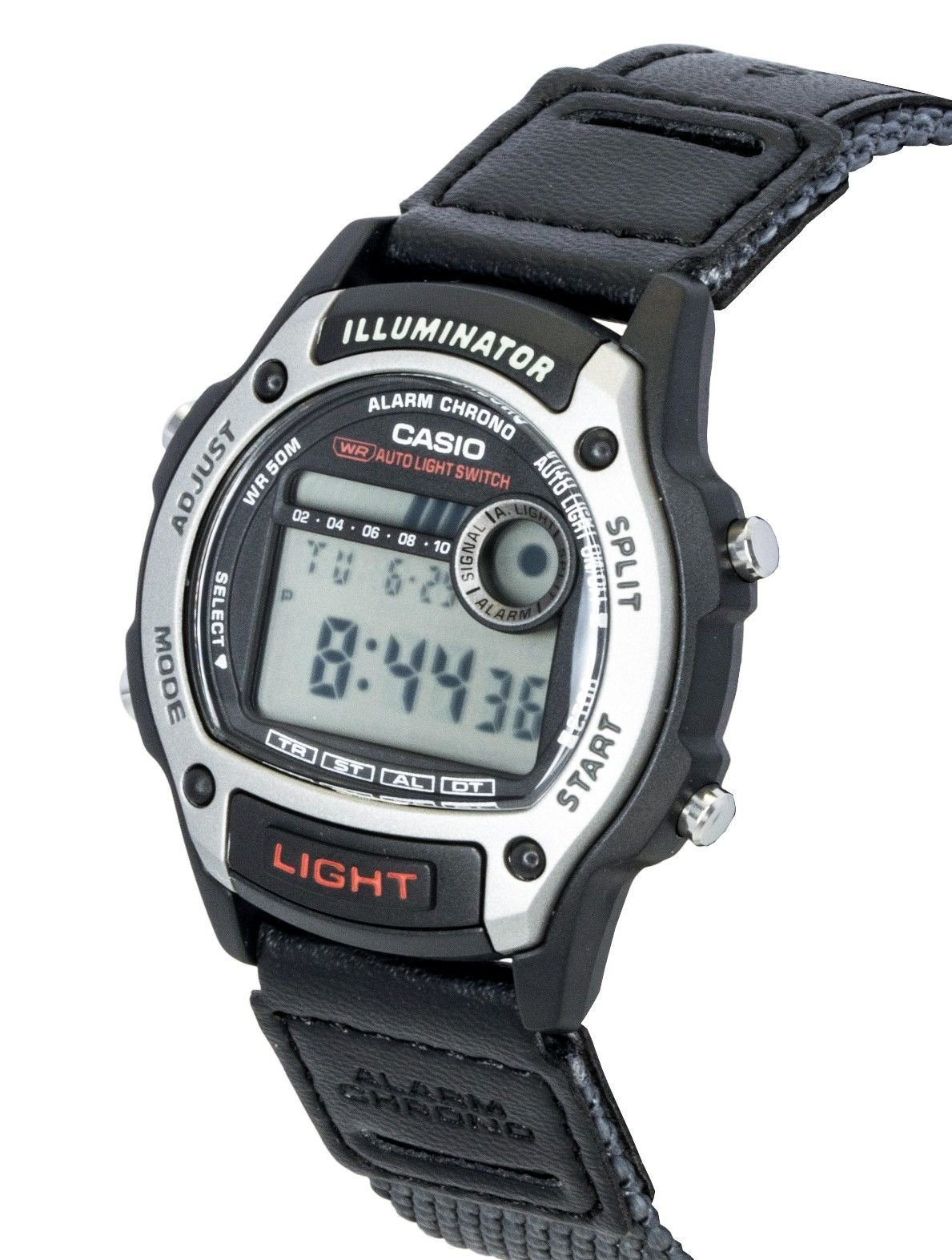 Casio Standard Digital Leather And Cloth Strap Quartz W - 220HF - 8AV Unisex Watch - Prestige Stones