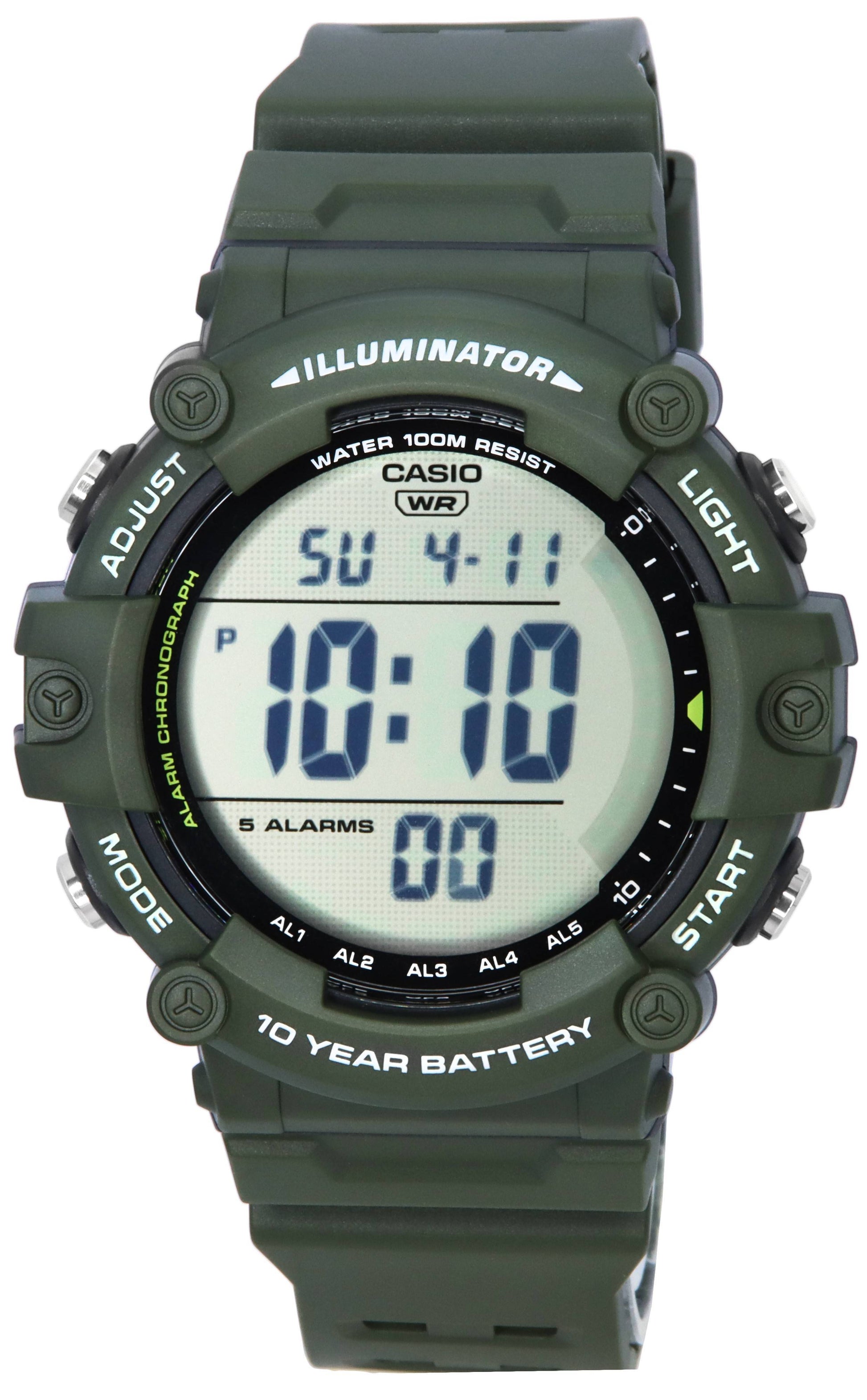 Casio Standard Digital Quartz AE - 1500WHX - 3A AE1500WHX - 3 100M Men's Watch - Prestige Stones