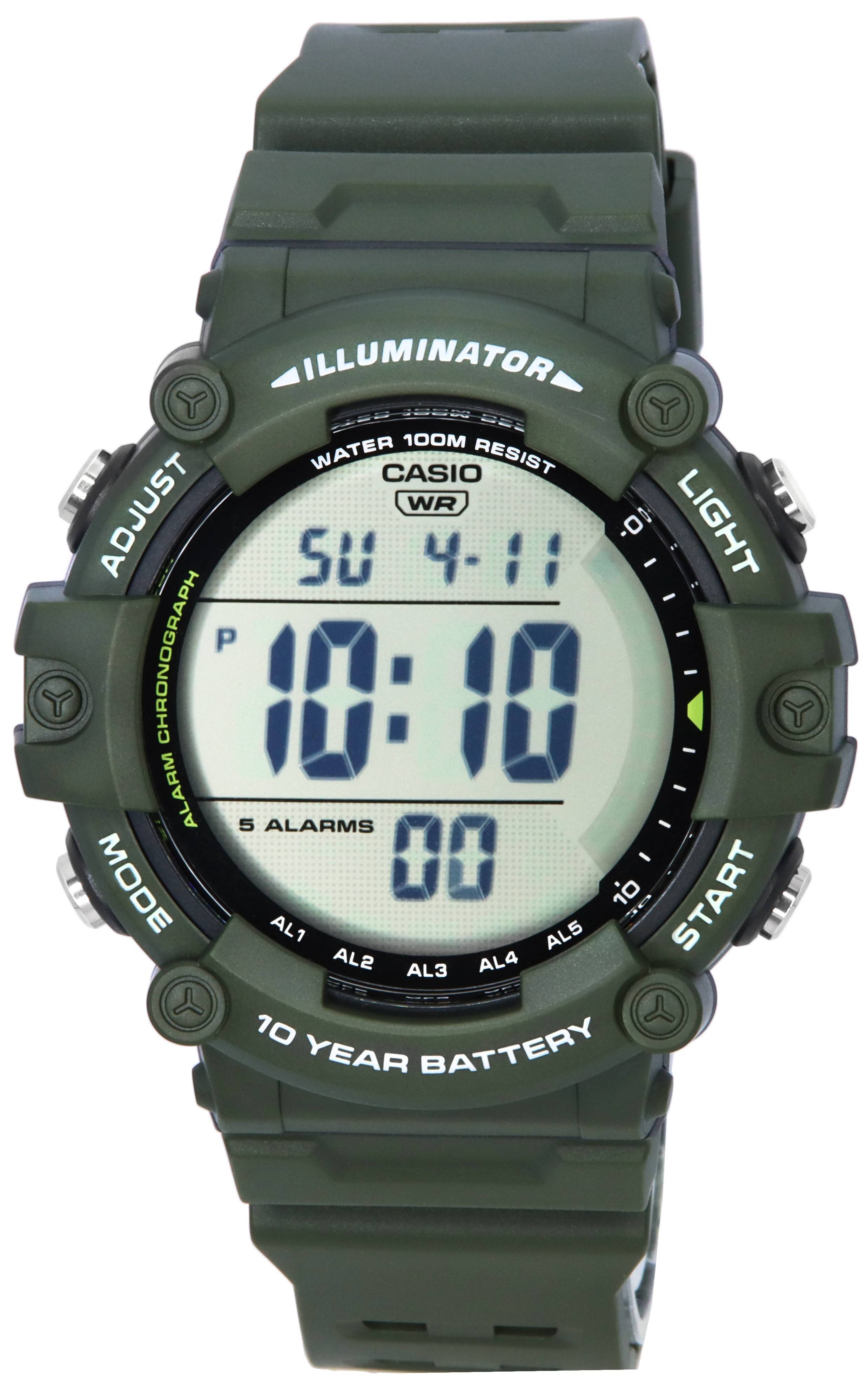 Casio Standard Digital Quartz AE - 1500WHX - 3A AE1500WHX - 3 100M Men's Watch - Prestige Stones