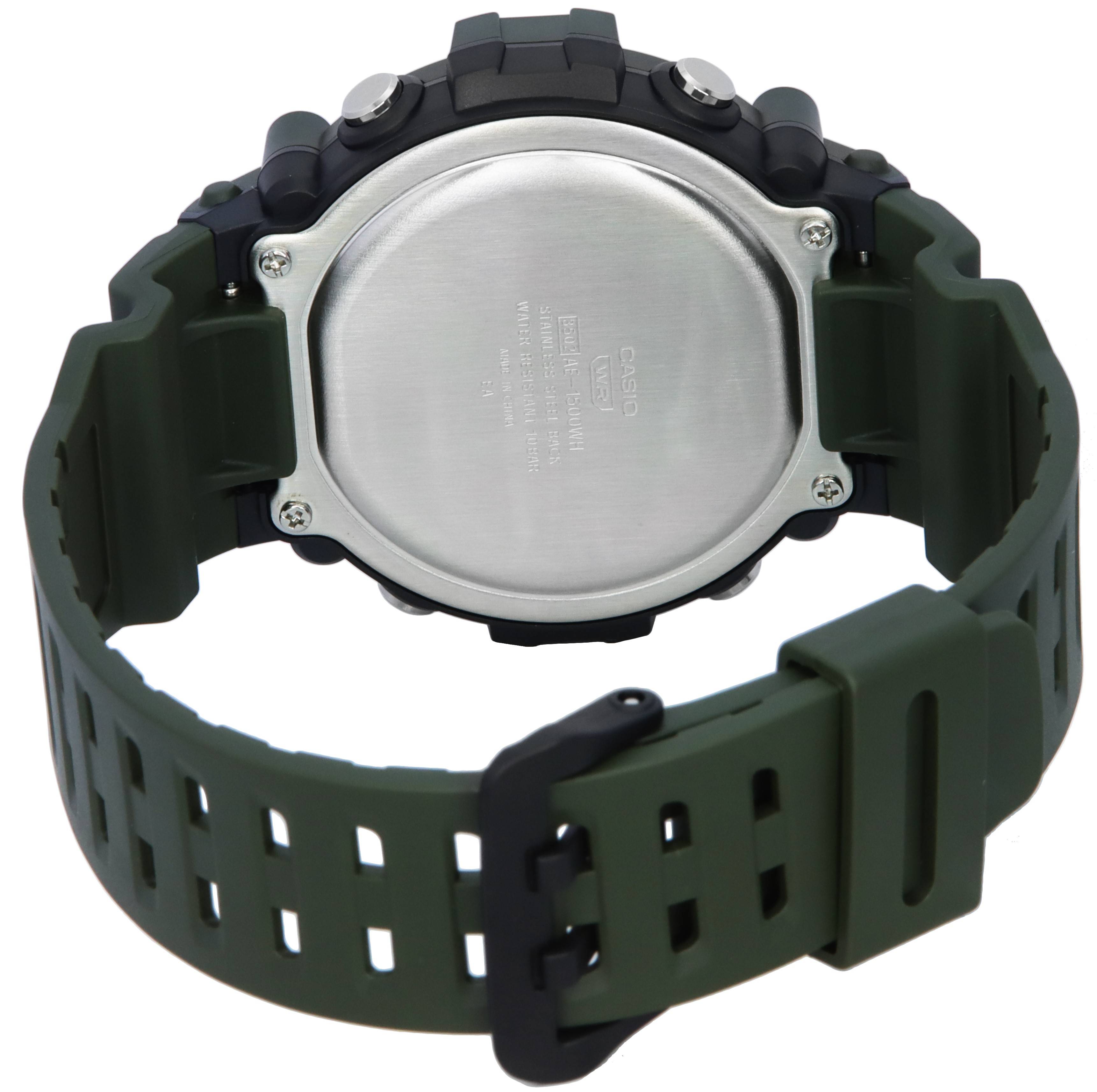 Casio Standard Digital Quartz AE - 1500WHX - 3A AE1500WHX - 3 100M Men's Watch - Prestige Stones
