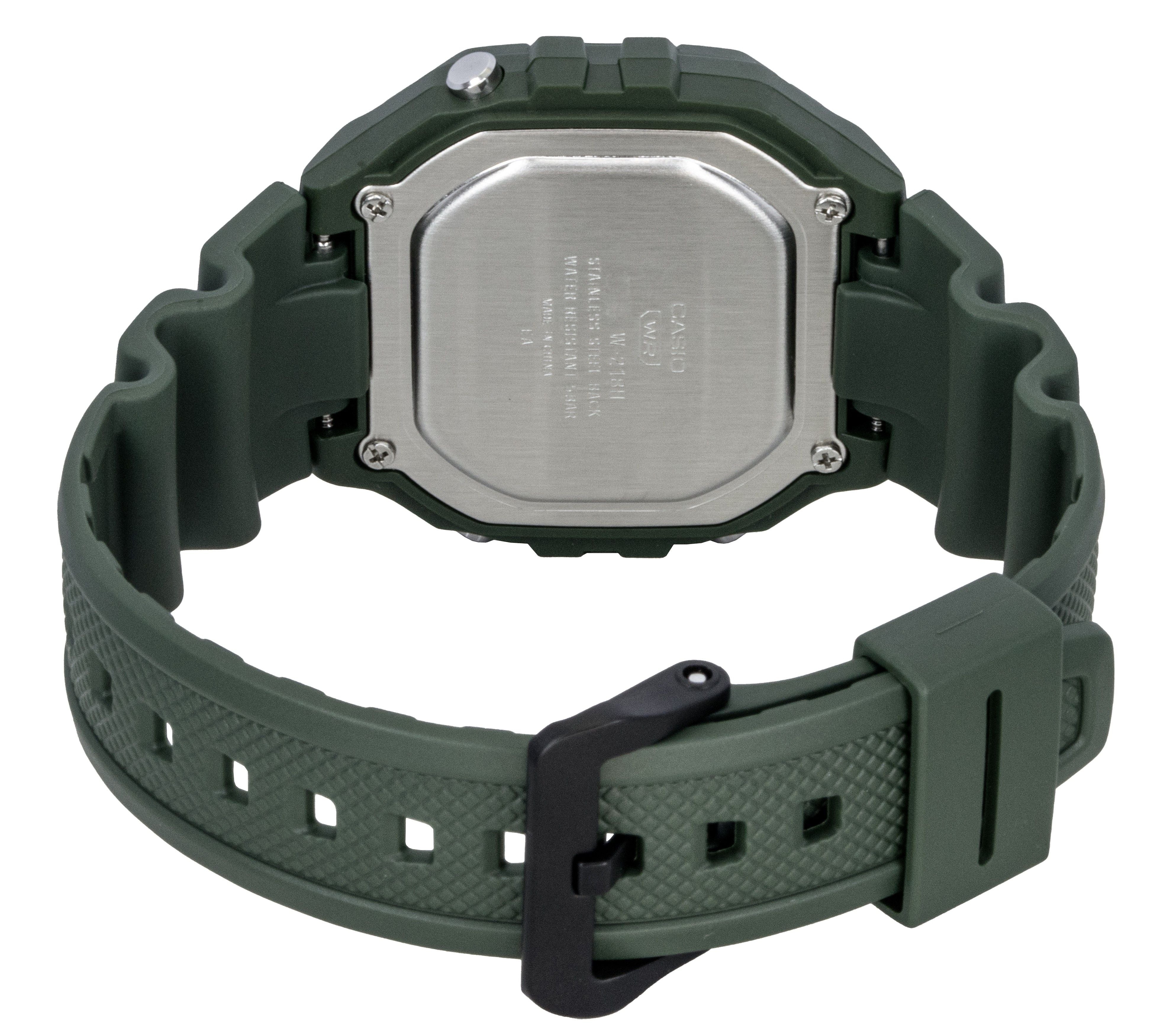 Casio Standard Digital Resin Strap Quartz W - 218H - 3BV Men's Watch - Prestige Stones