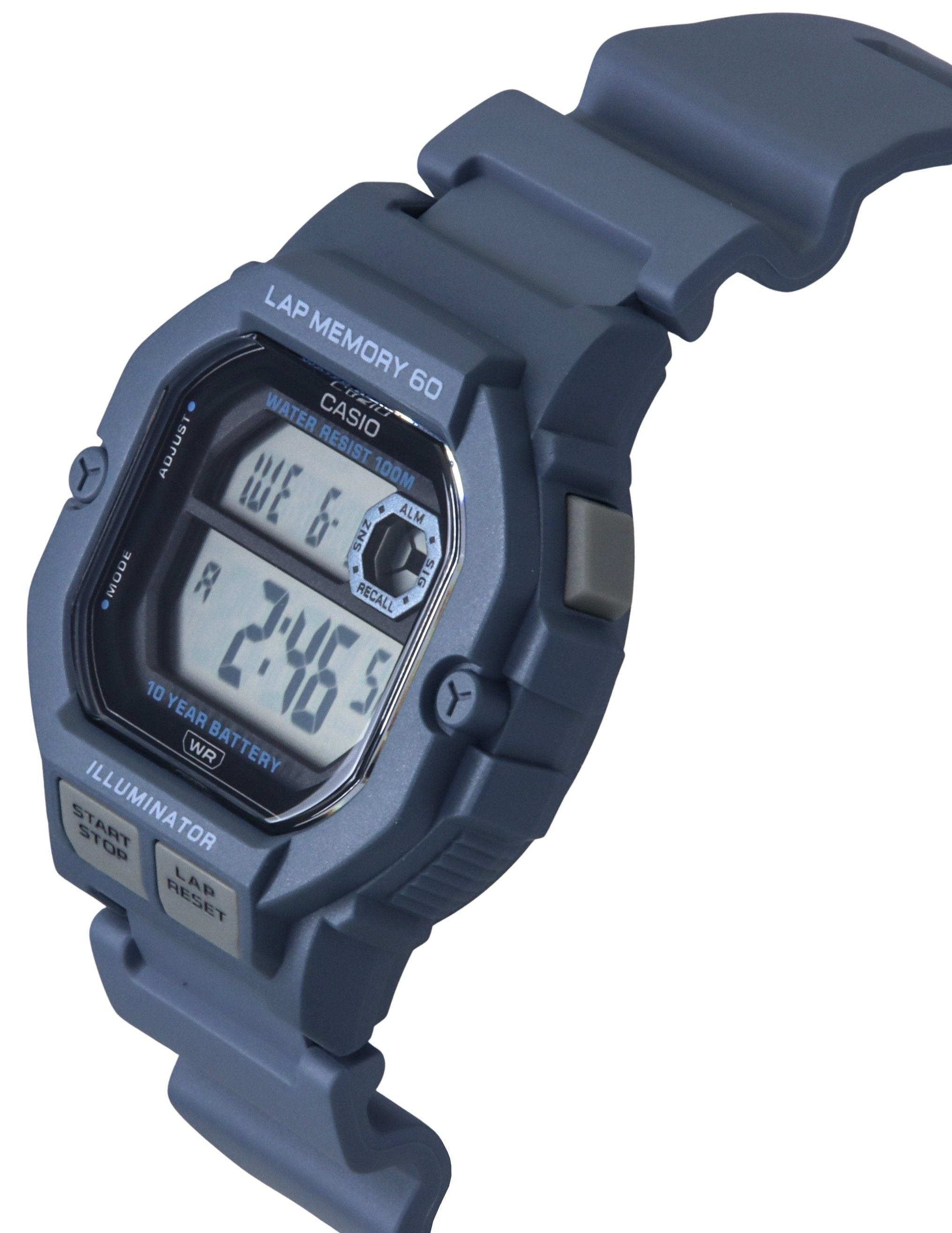 Casio Standard Digital Resin Strap Quartz WS - 1400H - 2AV 100M Men's Watch - Prestige Stones