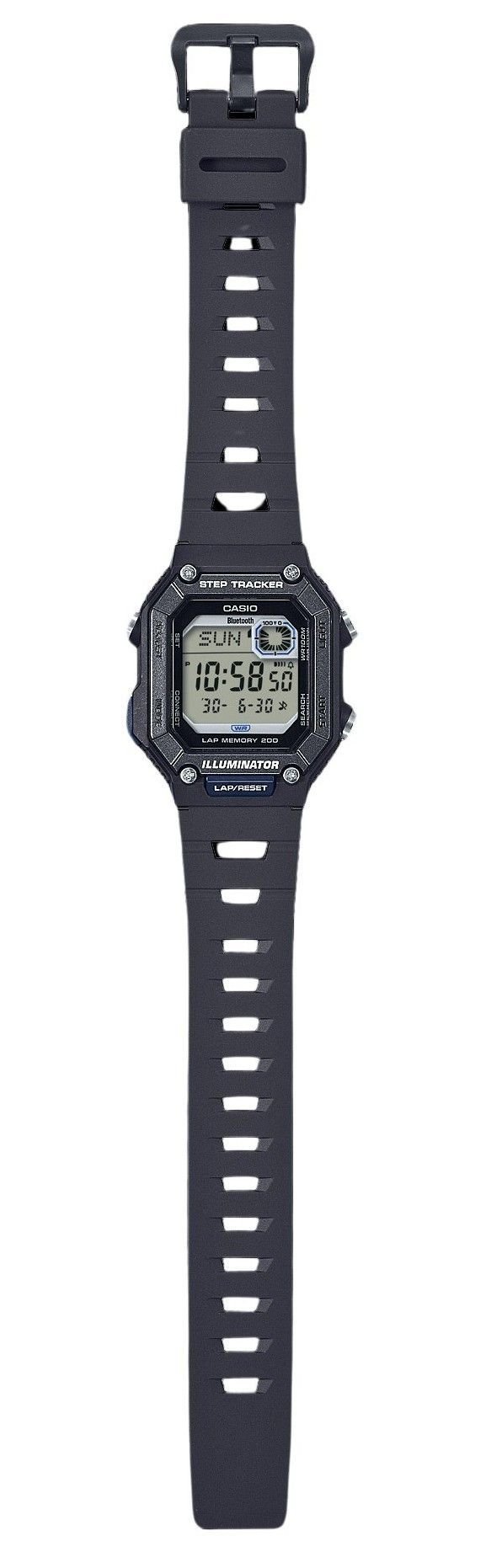 Casio Standard Digital Smartphone Link Step Tracker Resin Strap Quartz WS - B1000 - 1AV 100M Men's Watch - Prestige Stones