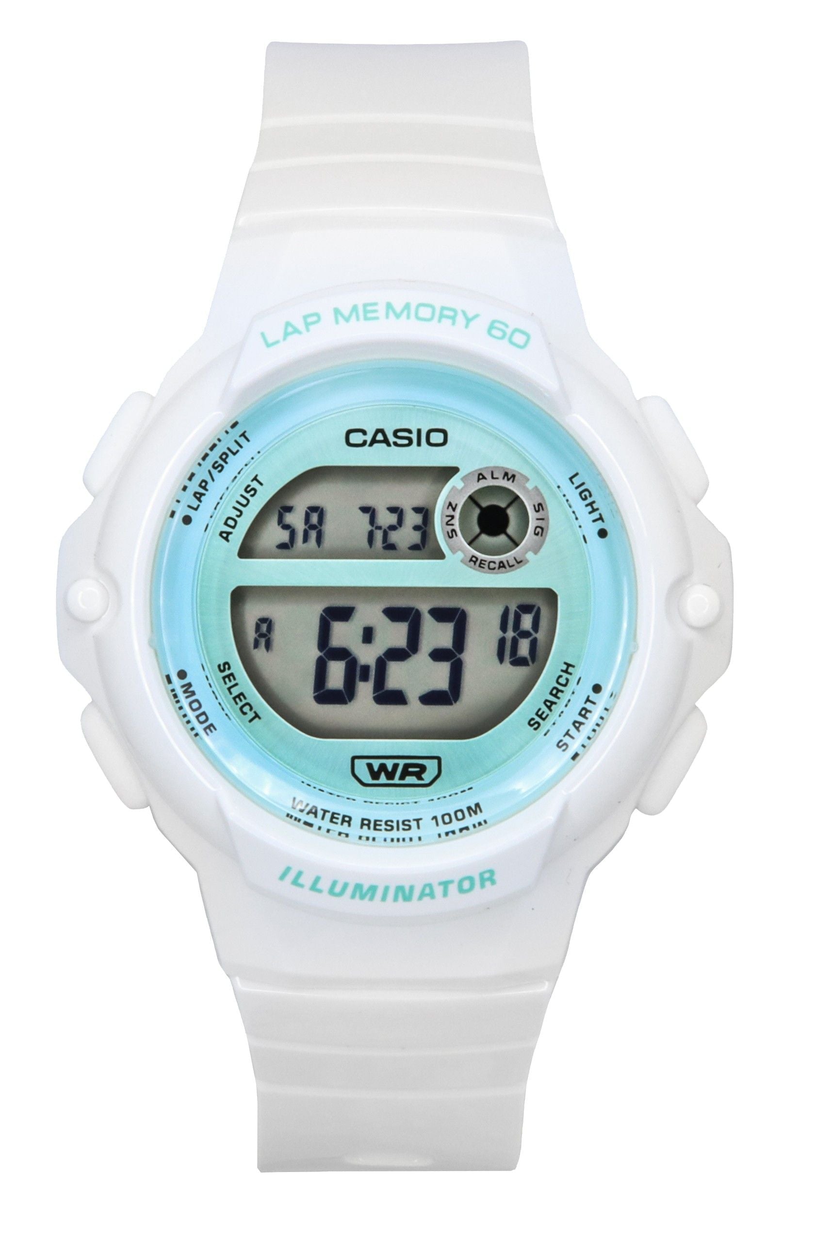 Casio Standard Digital White Resin Strap Quartz LWS - 1200H - 7A3V 100M Women's Watch - Prestige Stones
