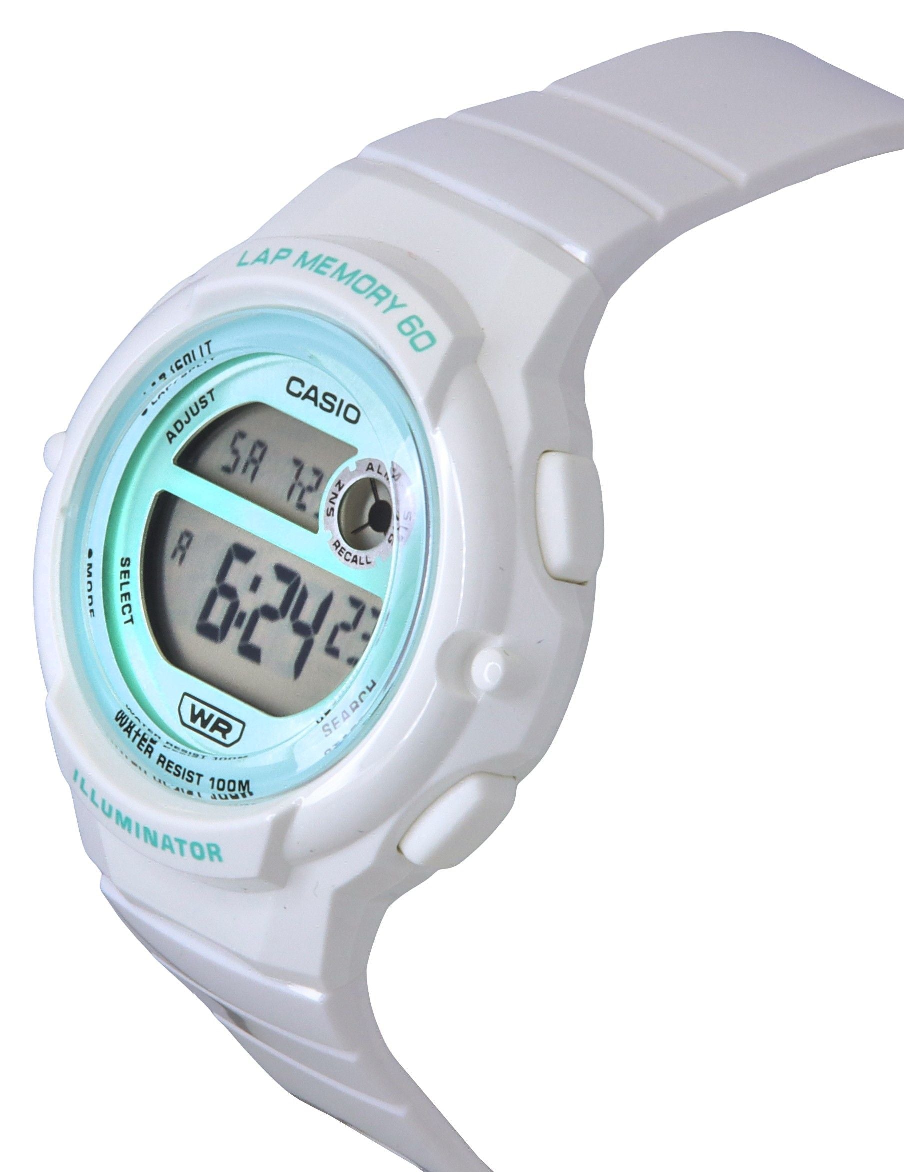 Casio Standard Digital White Resin Strap Quartz LWS - 1200H - 7A3V 100M Women's Watch - Prestige Stones