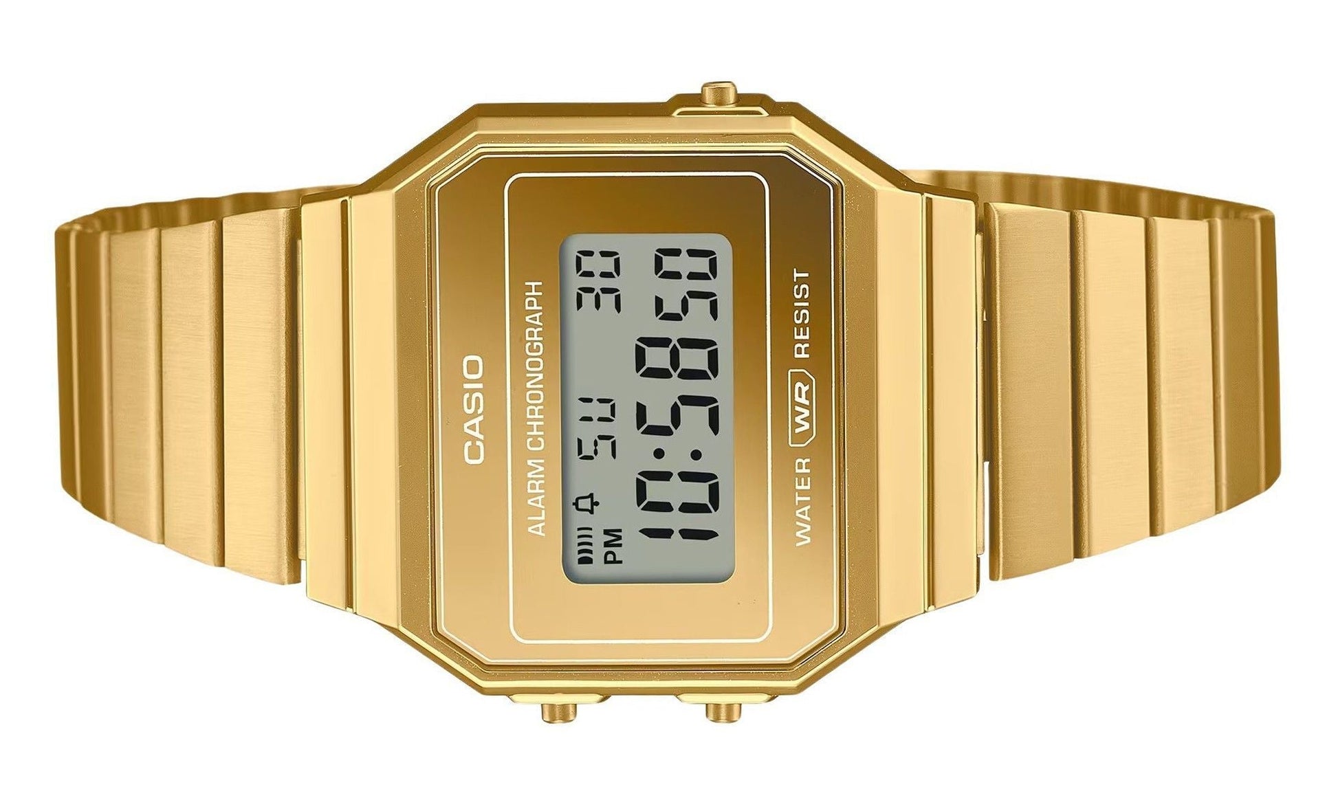 Casio Vintage Digital Gold Stainless Steel Quartz A700WEVG - 9A Unisex Watch - Prestige Stones