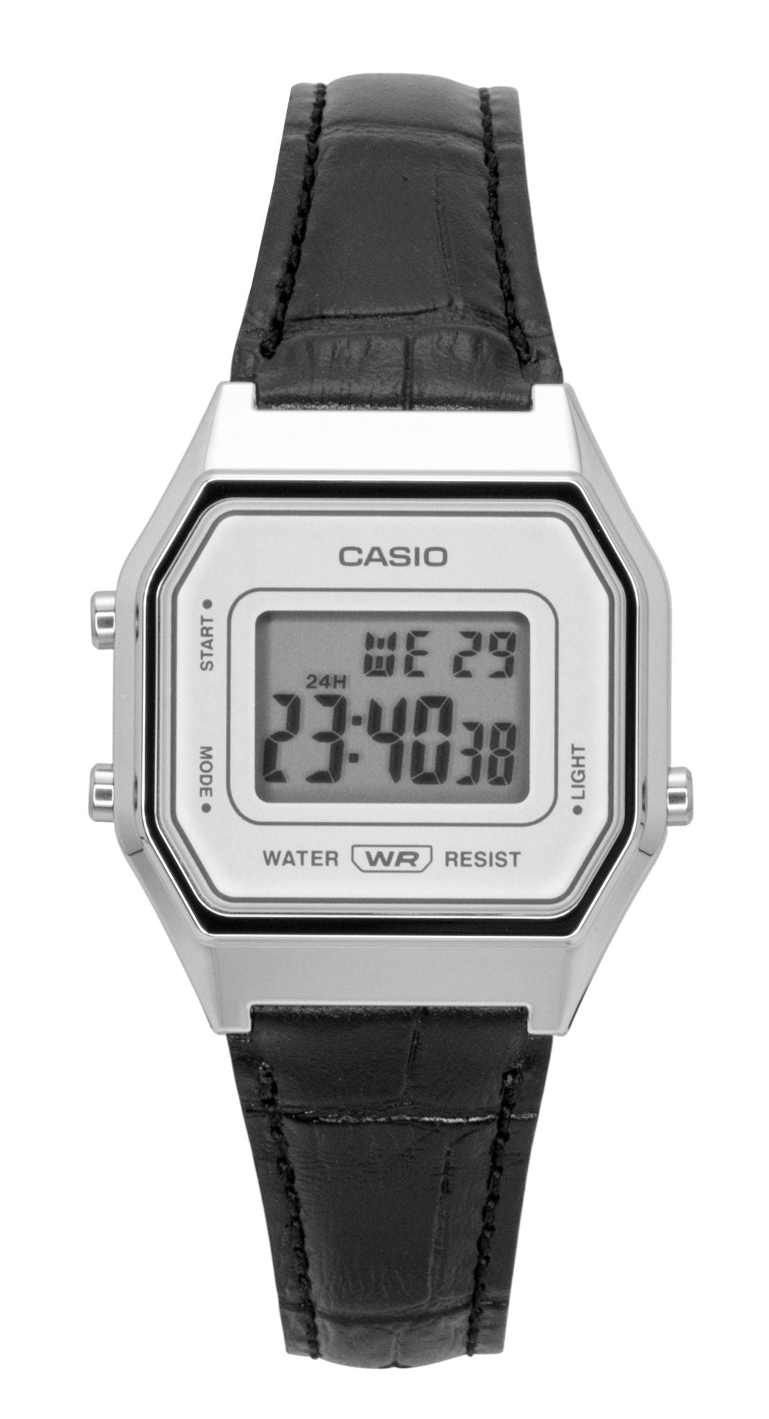 Casio Vintage Digital Leather Strap Quartz LA680WEL - 1 Unisex Watch - Prestige Stones