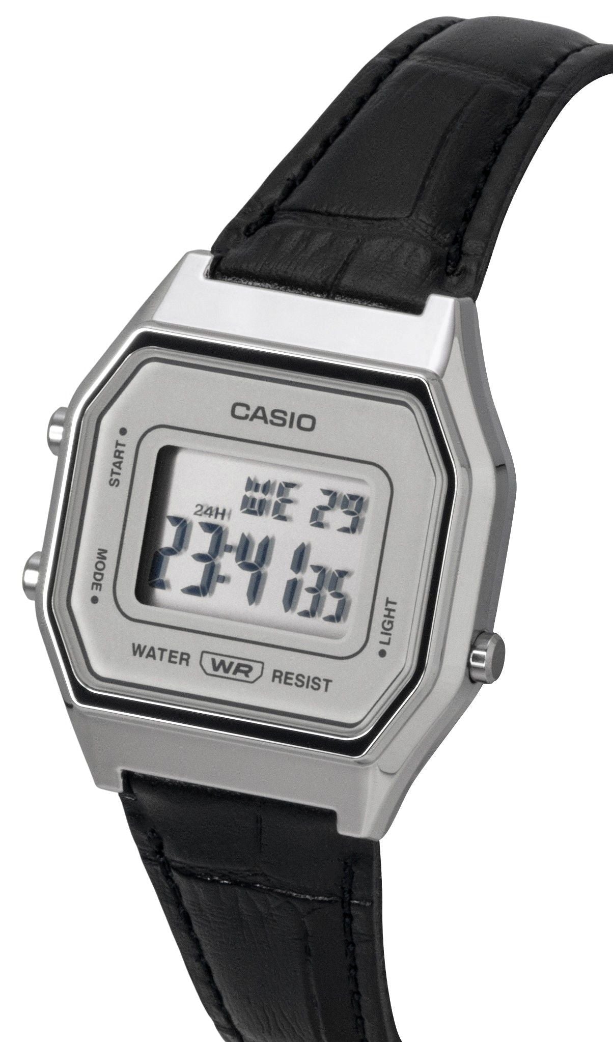 Casio Vintage Digital Leather Strap Quartz LA680WEL - 1 Unisex Watch - Prestige Stones