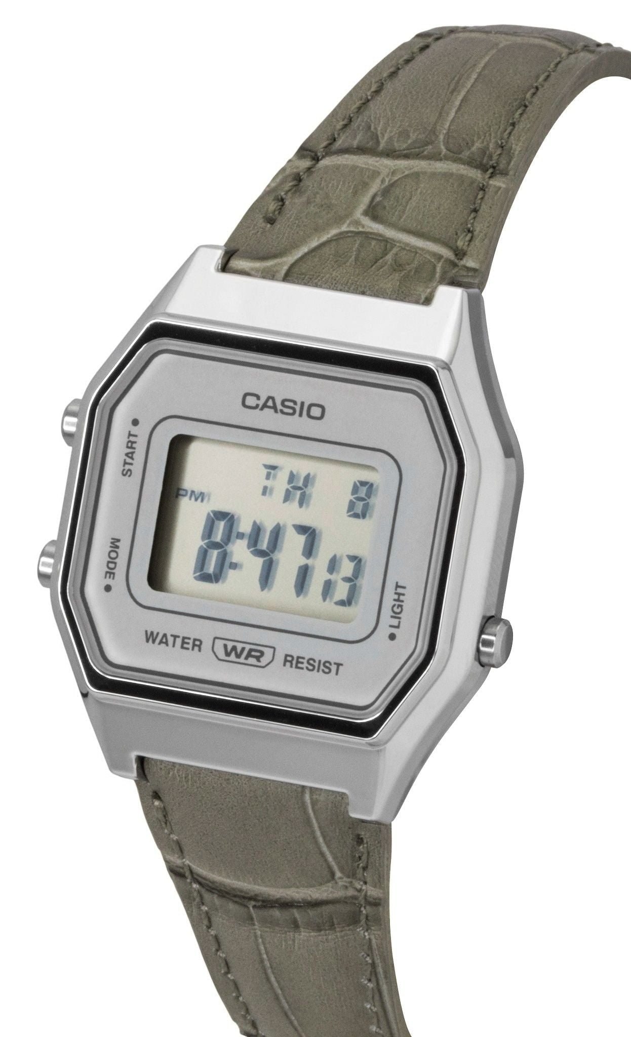 Casio Vintage Digital Leather Strap Quartz LA680WEL - 8A2 Unisex Watch - Prestige Stones