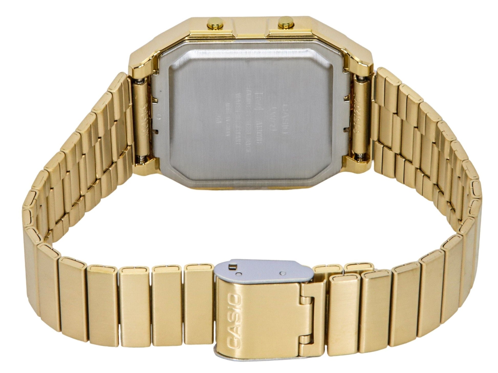 Casio Vintage Digital Stainless Steel Quartz A130WEG - 9A Unisex Watch - Prestige Stones