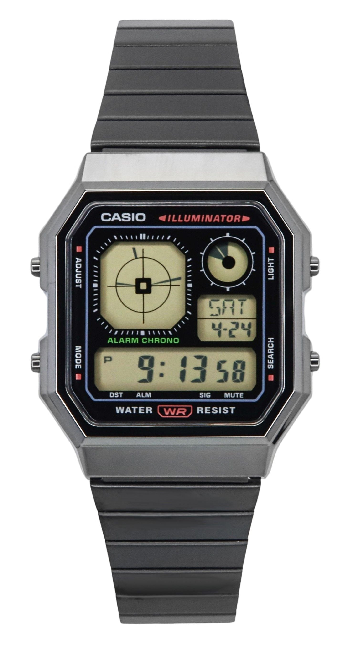 Casio Vintage Digital Stainless Steel Quartz A130WEGG - 1A Unisex Watch - Prestige Stones