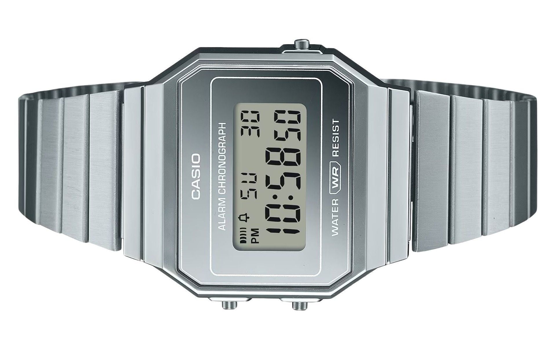 Casio Vintage Digital Stainless Steel Silver Dial Quartz A700WEV - 7A Unisex Watch - Prestige Stones