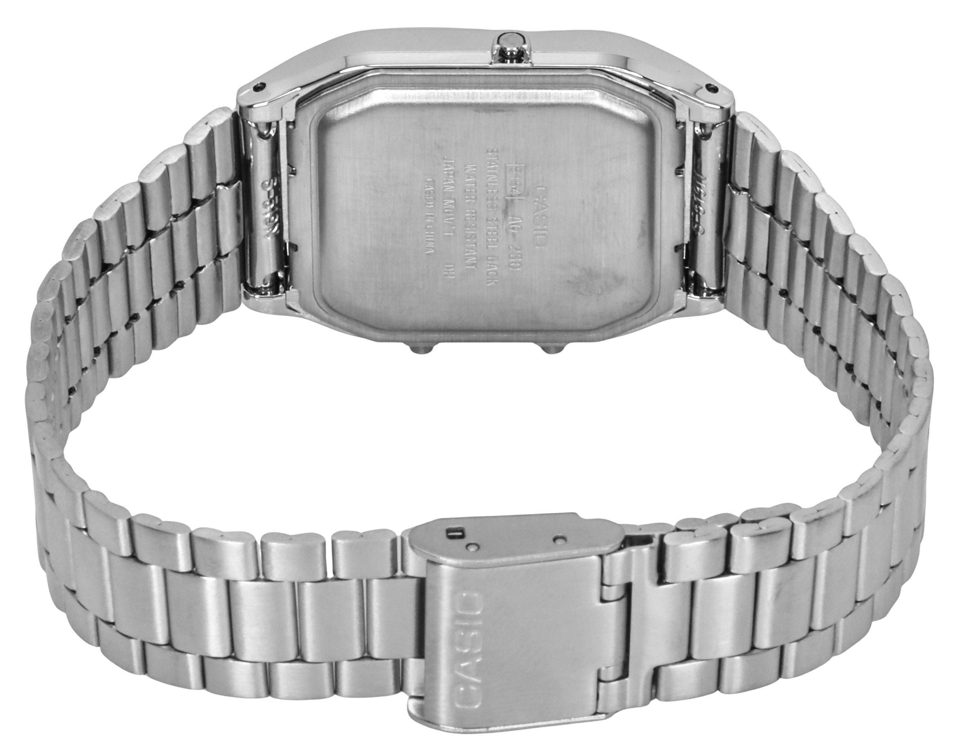 Casio Vintage Dual Time Alarm Quartz Analog Digital AQ - 230A - 7DMQ AQ230A - 7DMQ Unisex Watch - Prestige Stones