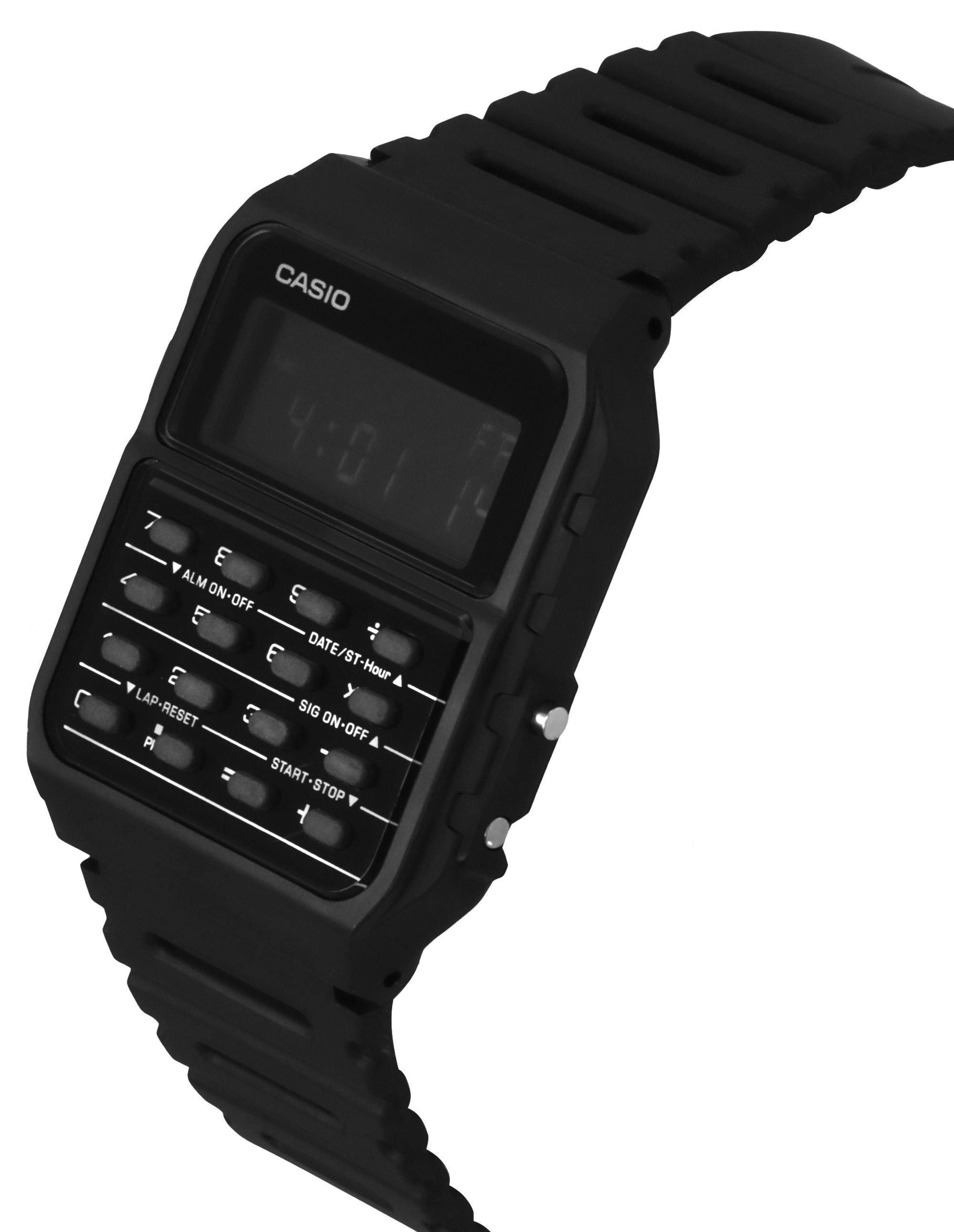 Casio Youth Data Bank CA - 53WF - 1B CA53WF - 1B Quartz Unisex Watch - Prestige Stones