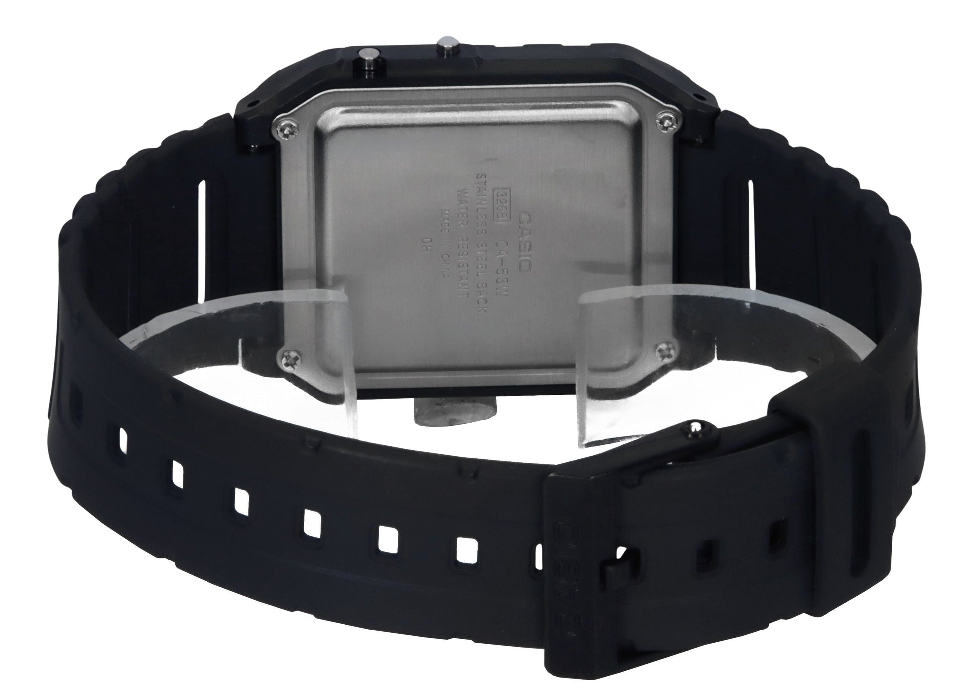 Casio Youth Data Bank CA - 53WF - 1B CA53WF - 1B Quartz Unisex Watch - Prestige Stones