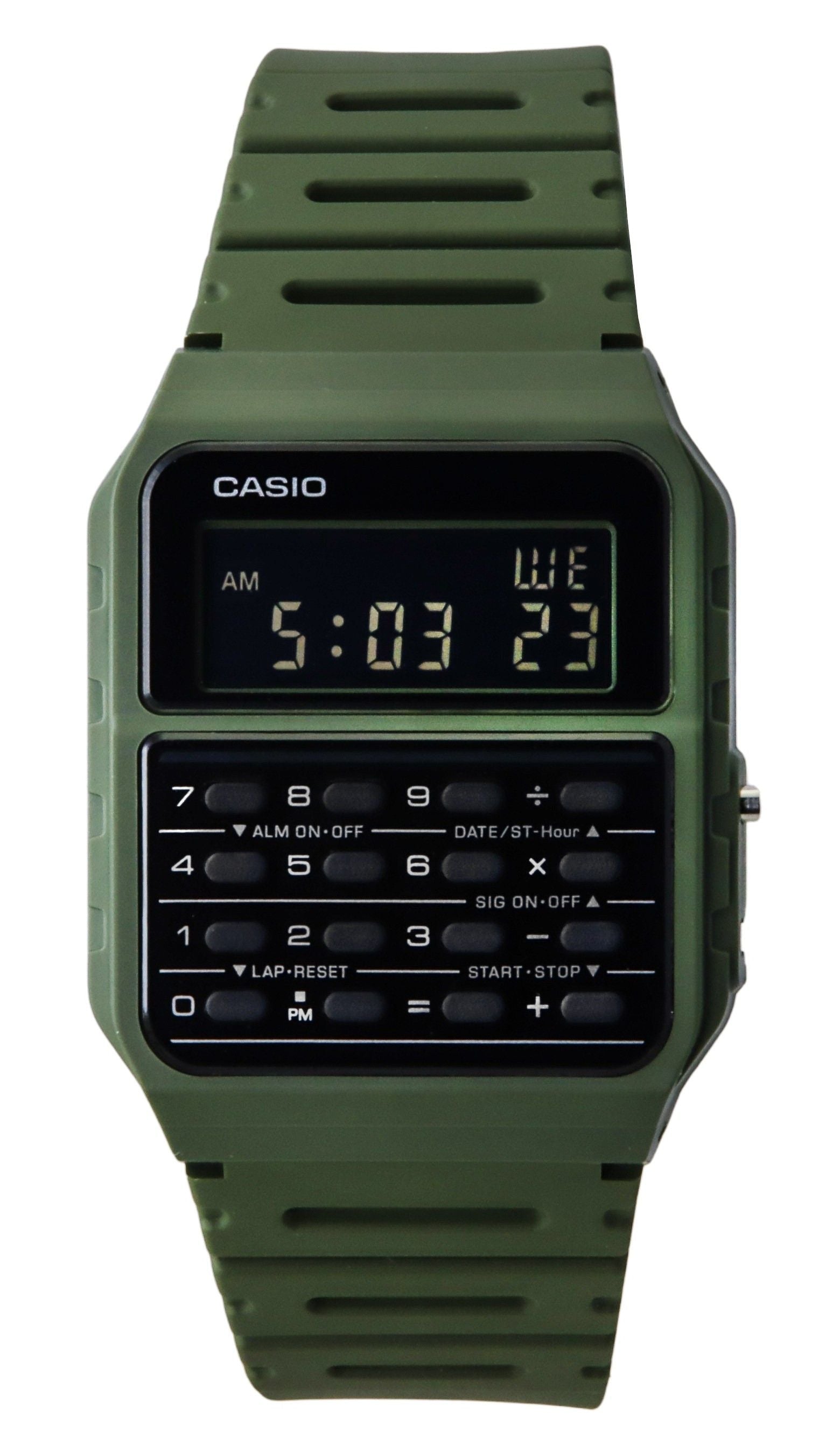 Casio Youth Data Bank CA - 53WF - 3B CA53WF - 3B Quartz Unisex Watch - Prestige Stones