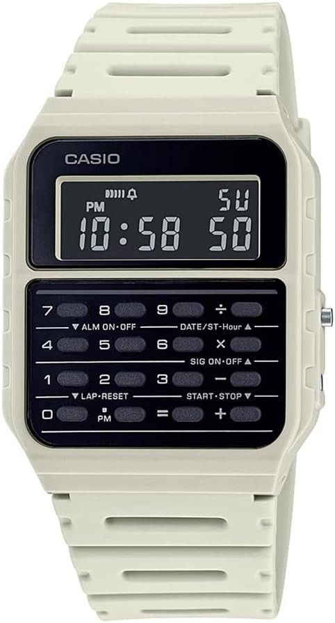 Casio Youth Data Bank CA - 53WF - 8B CA53WF - 8B Quartz Unisex Watch - Prestige Stones