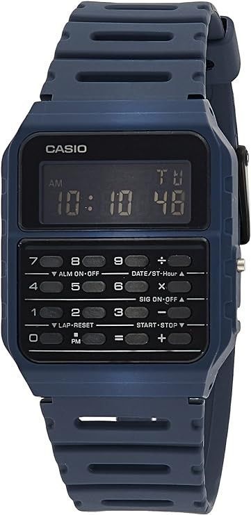 Casio Youth Data Bank Dual Time CA - 53WF - 2B CA53WF - 2B Unisex Watch - Prestige Stones