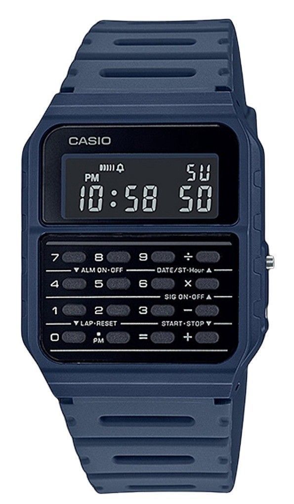 Casio Youth Data Bank Dual Time CA - 53WF - 2B CA53WF - 2B Unisex Watch - Prestige Stones