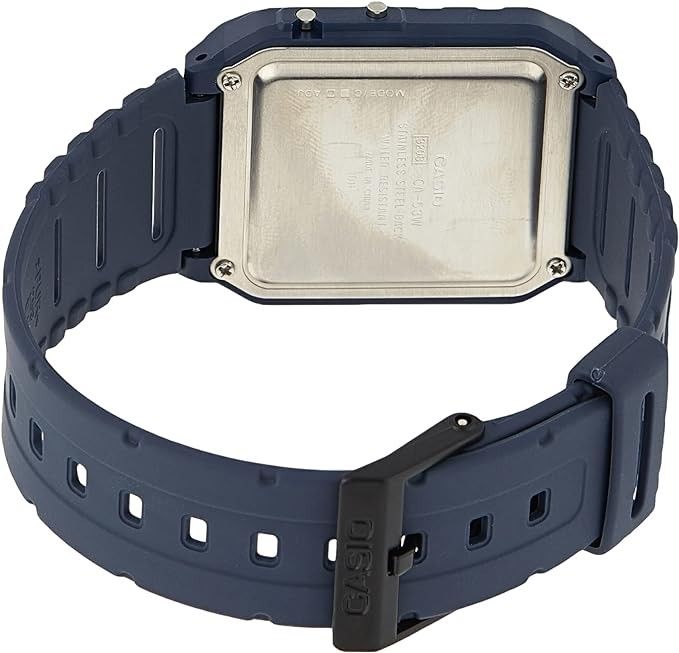 Casio Youth Data Bank Dual Time CA - 53WF - 2B CA53WF - 2B Unisex Watch - Prestige Stones