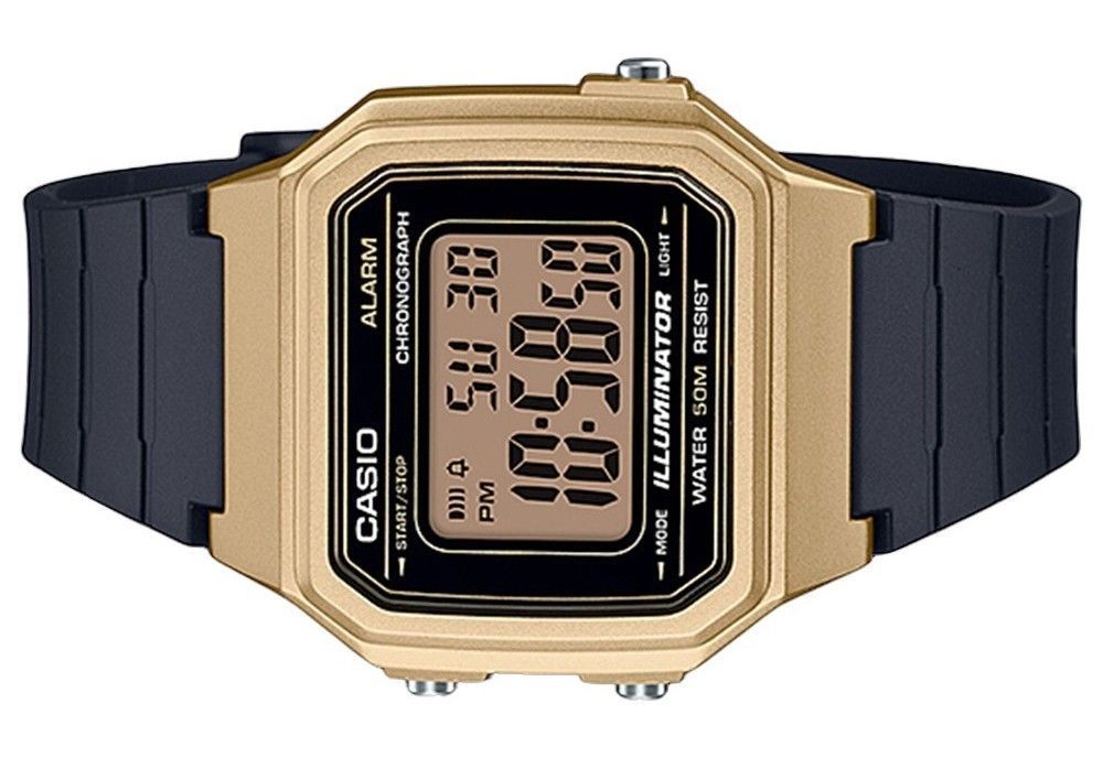 Casio Youth Digital Blue Resin Strap Quartz W - 217HM - 9AV Men's Watch - Prestige Stones