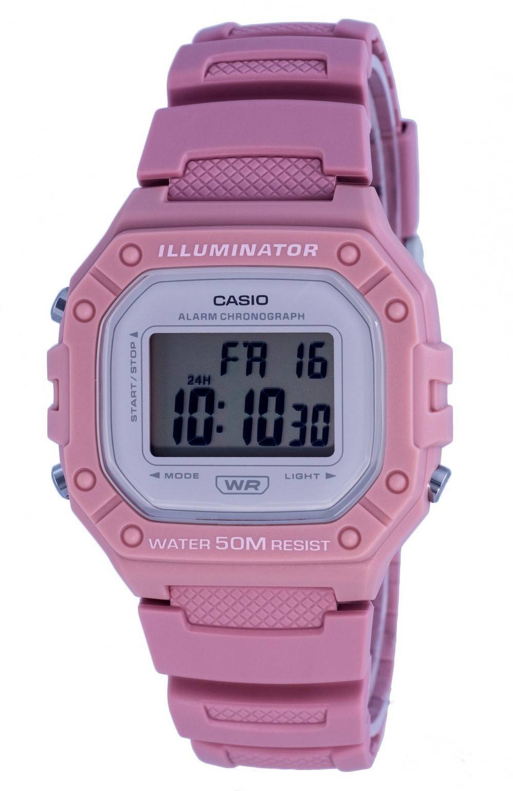 Casio Youth Digital Resin Quartz W - 218HC - 4A W218HC - 4 Women's Watch - Prestige Stones