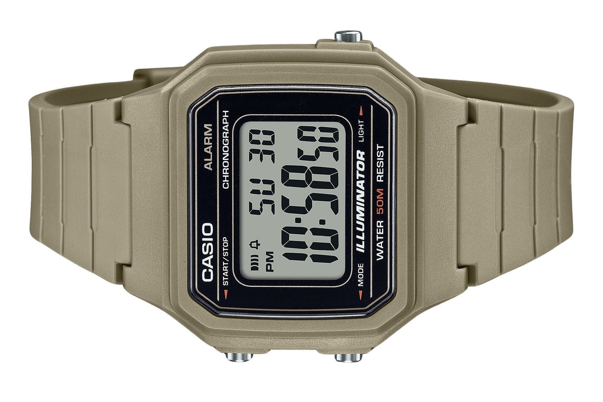 Casio Youth Digital Resin Strap Quartz W - 217H - 5AV Men's Watch - Prestige Stones