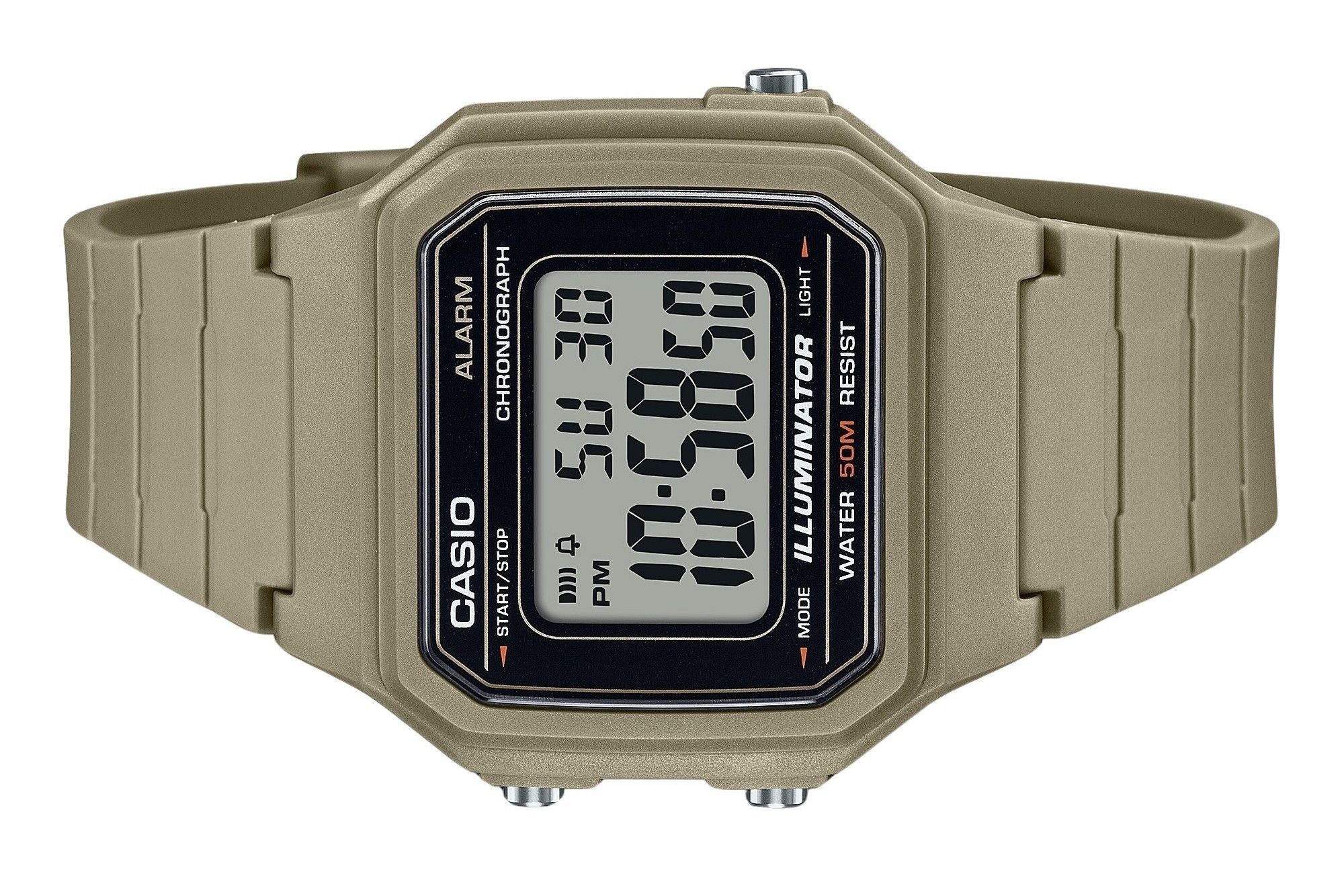Casio Youth Digital Resin Strap Quartz W - 217H - 5AV Men's Watch - Prestige Stones