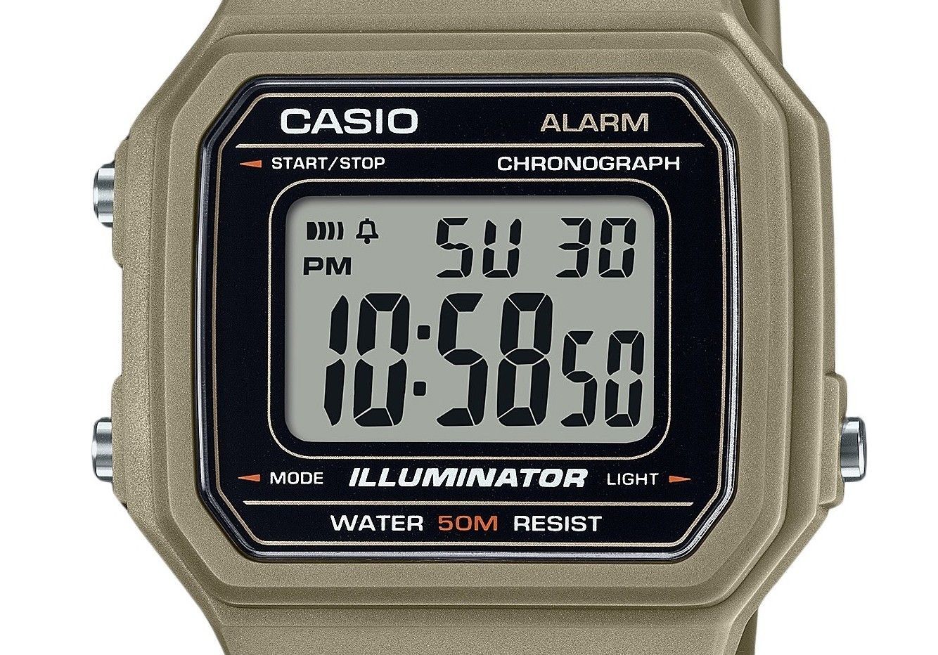Casio Youth Digital Resin Strap Quartz W - 217H - 5AV Men's Watch - Prestige Stones