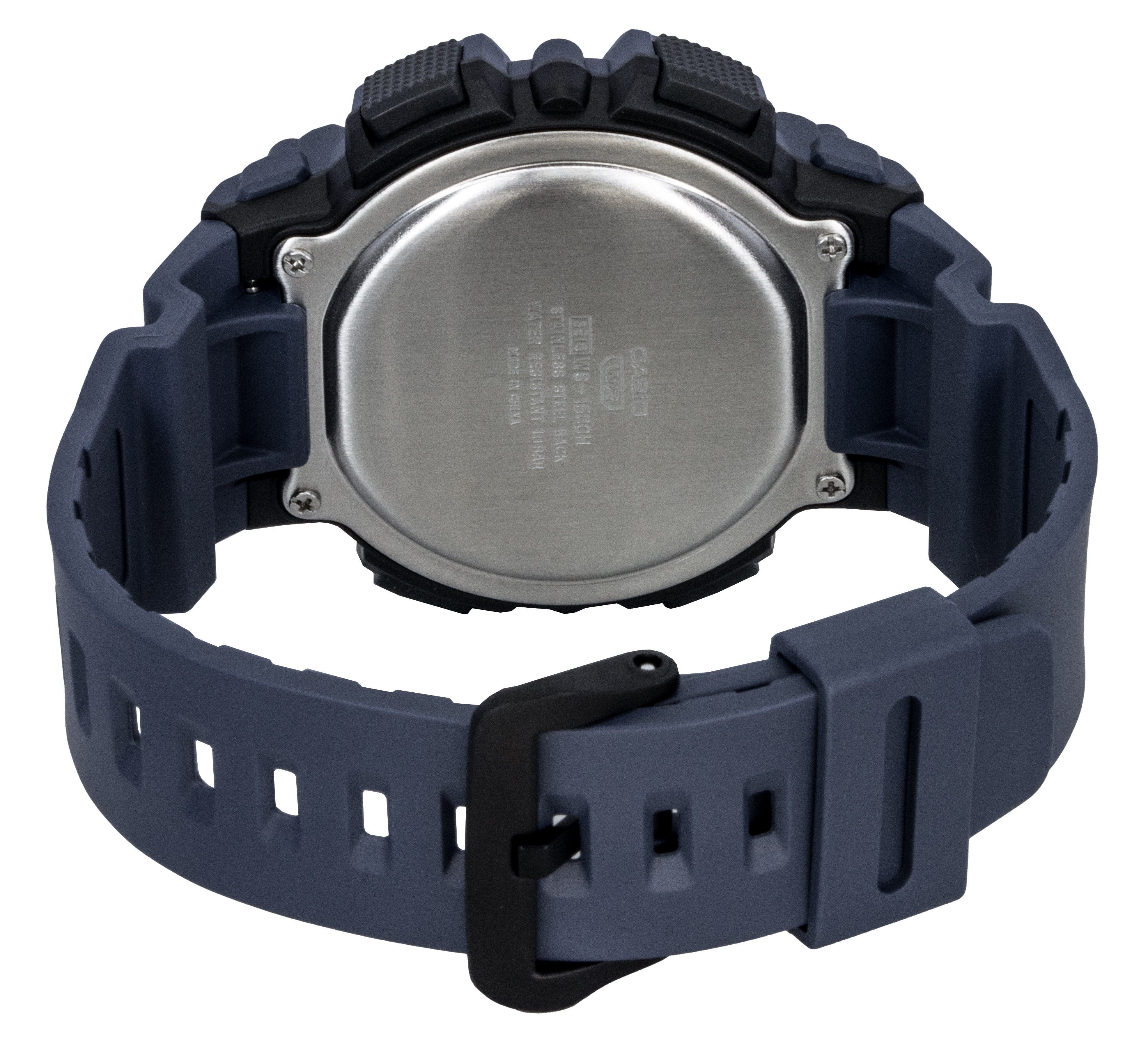 Casio Youth Digital Resin Strap Quartz WS - 1500H - 2AV 100M Men's Watch - Prestige Stones