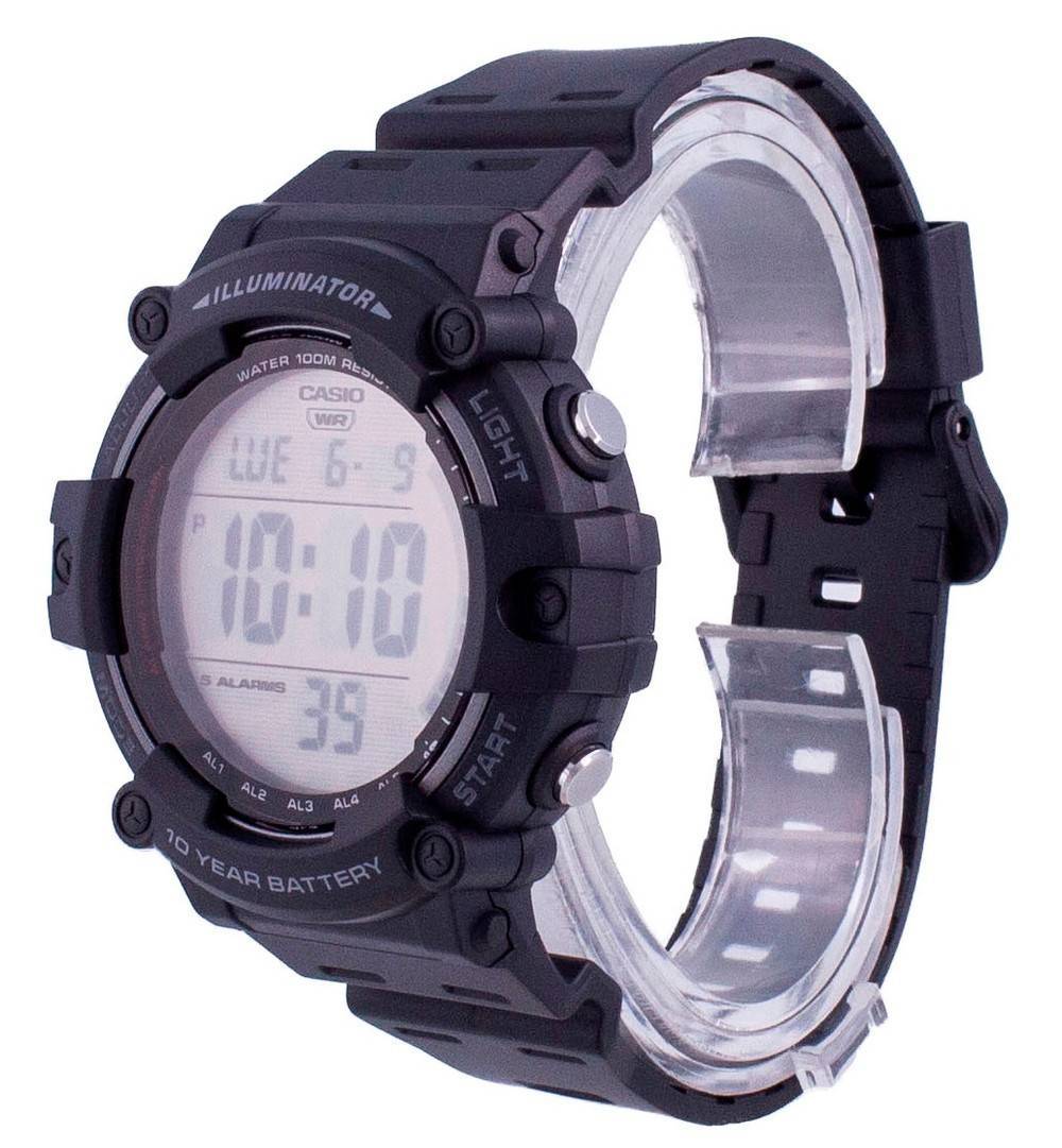 Casio Youth Illuminator Digital AE - 1500WH - 1A AE1500WH - 1A 100M Men's Watch - Prestige Stones