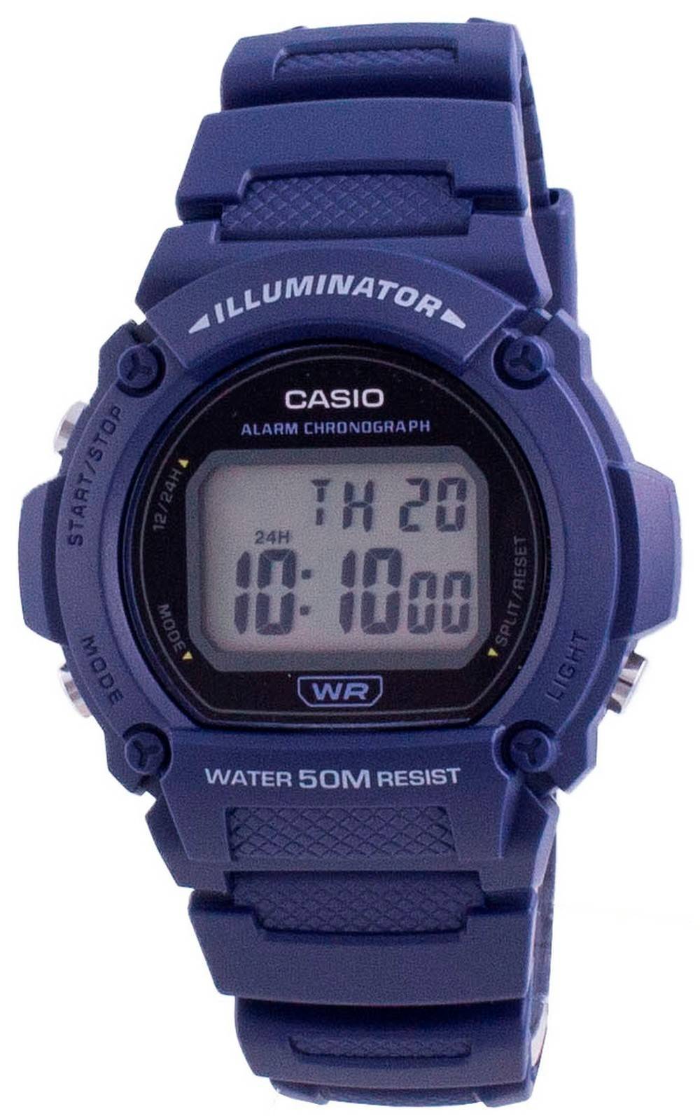 Casio Youth Illuminator Digital W - 219H - 2A W - 219H - 2 Men's Watch - Prestige Stones