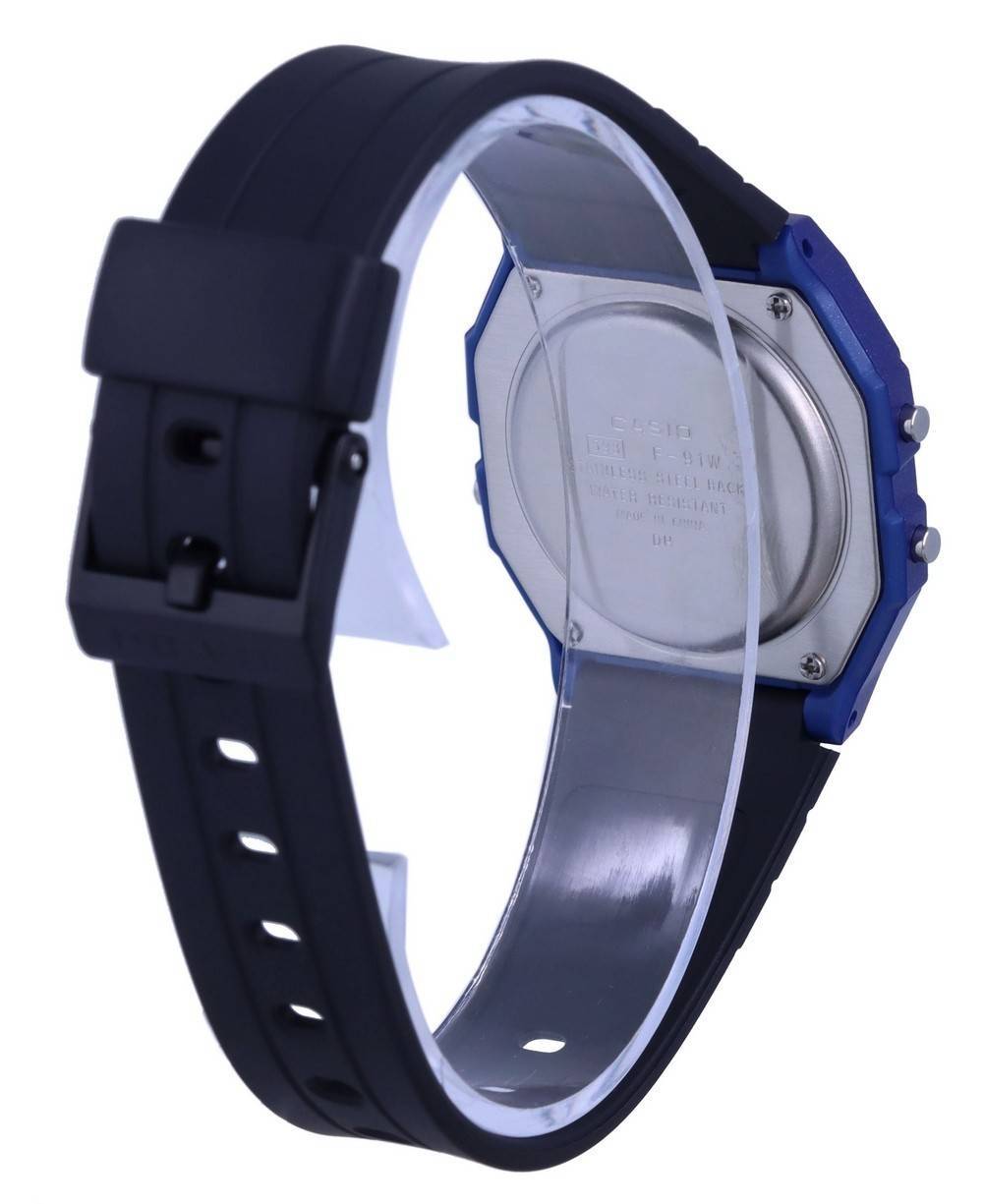 Casio Youth Resin Digital F - 91WM - 2A F91WM - 2 Unisex Watch - Prestige Stones