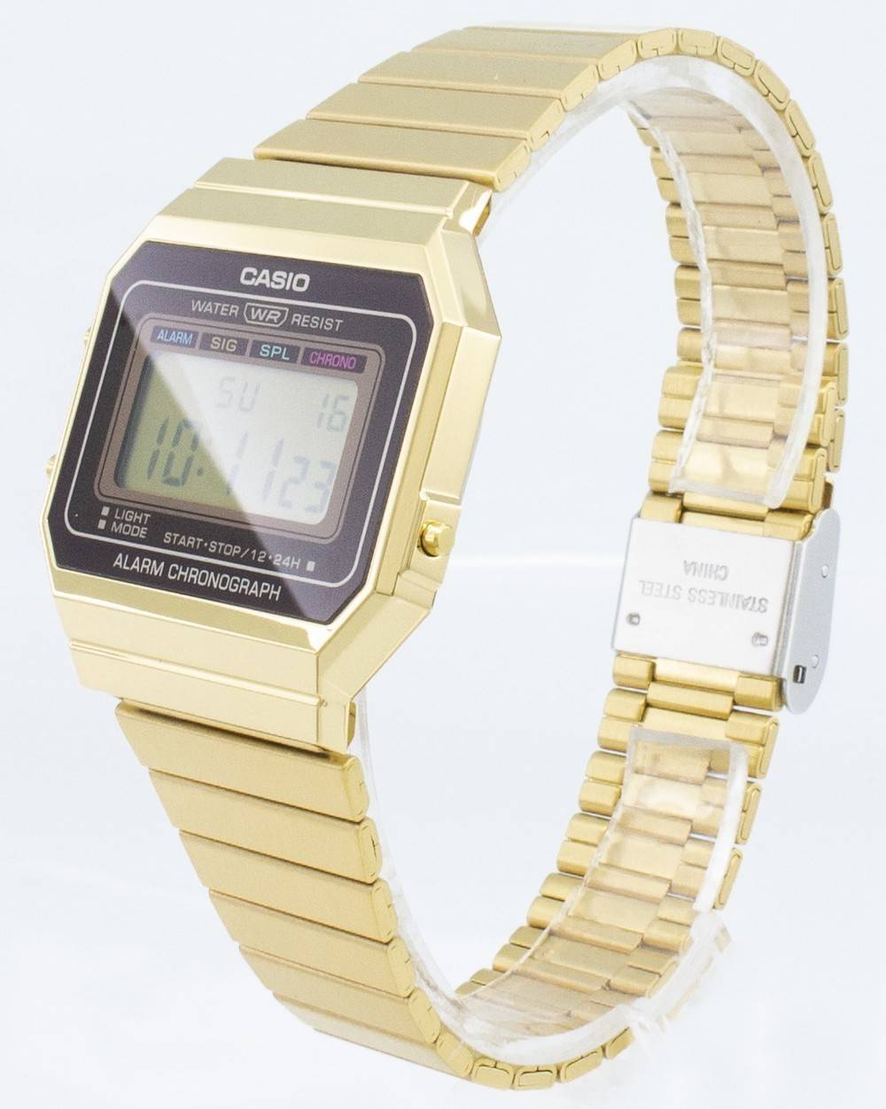 Casio Youth Vintage A700WG - 9A Alarm Chronograph Quartz Men's Watch - Prestige Stones