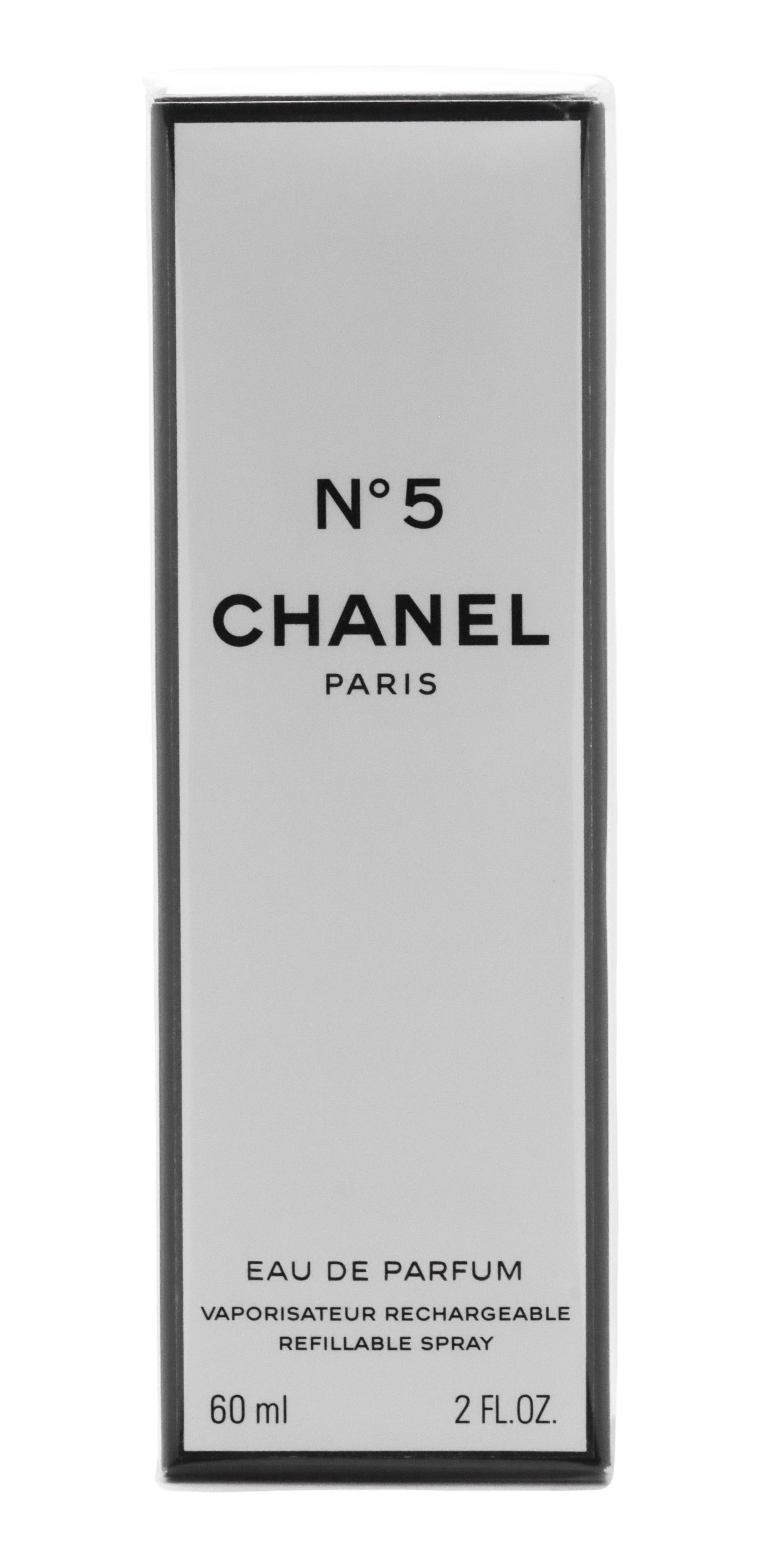 Chanel Ladies No.5 EDP Spray Refillable 60 ML - 3145891254501 - Prestige Stones