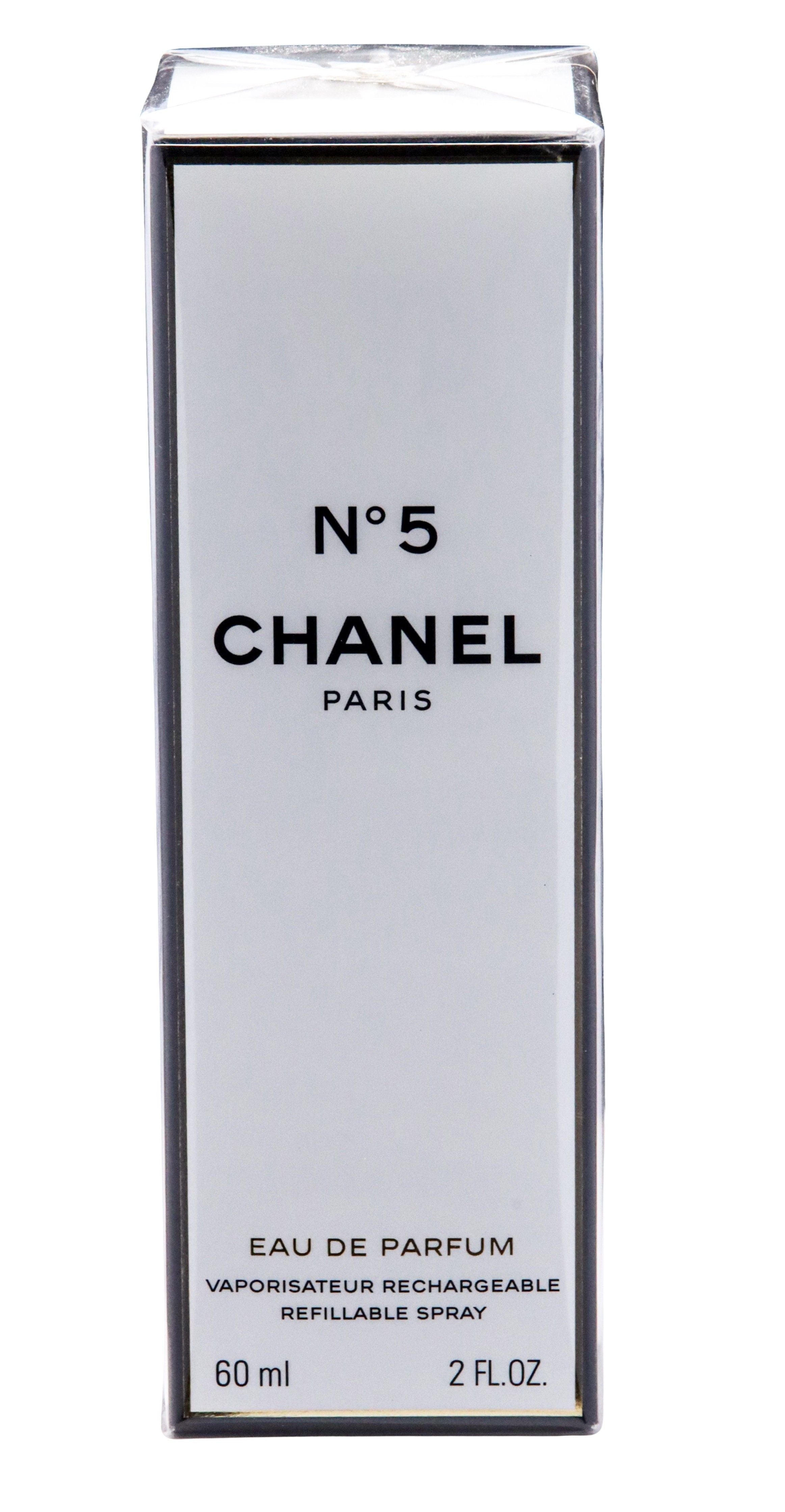 Chanel Ladies No.5 EDP Spray Refillable 60 ML - 3145891254501 - Prestige Stones