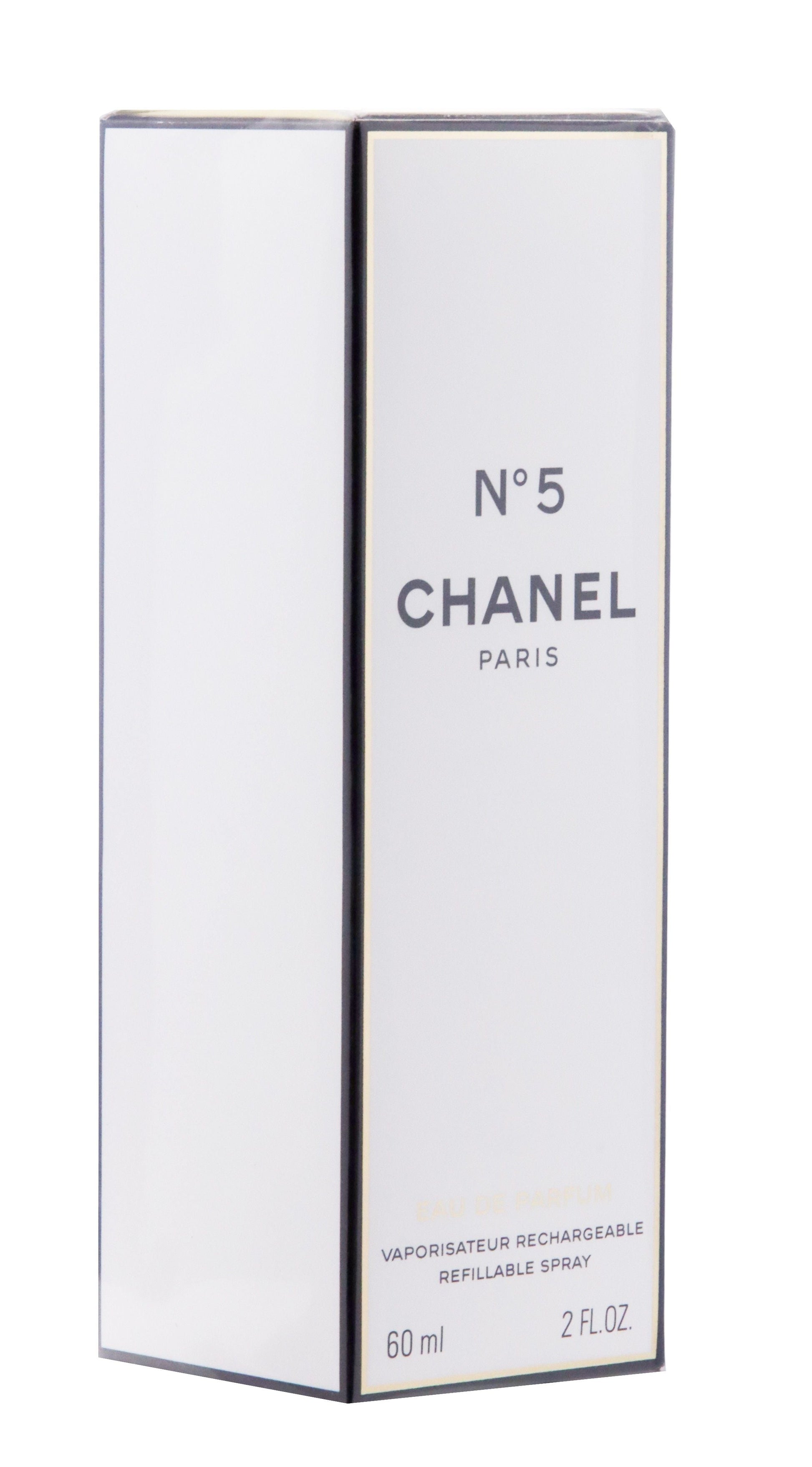 Chanel Ladies No.5 EDP Spray Refillable 60 ML - 3145891254501 - Prestige Stones
