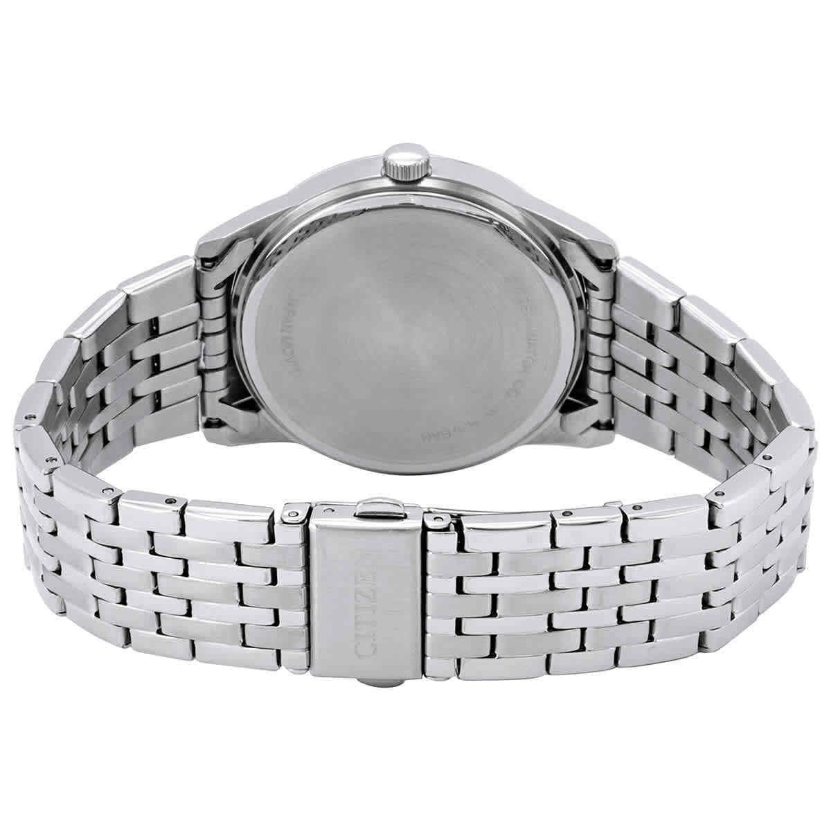 Citizen Black Dial Stainless Steel Quartz BI5000 - 87E Men's Watch - Prestige Stones