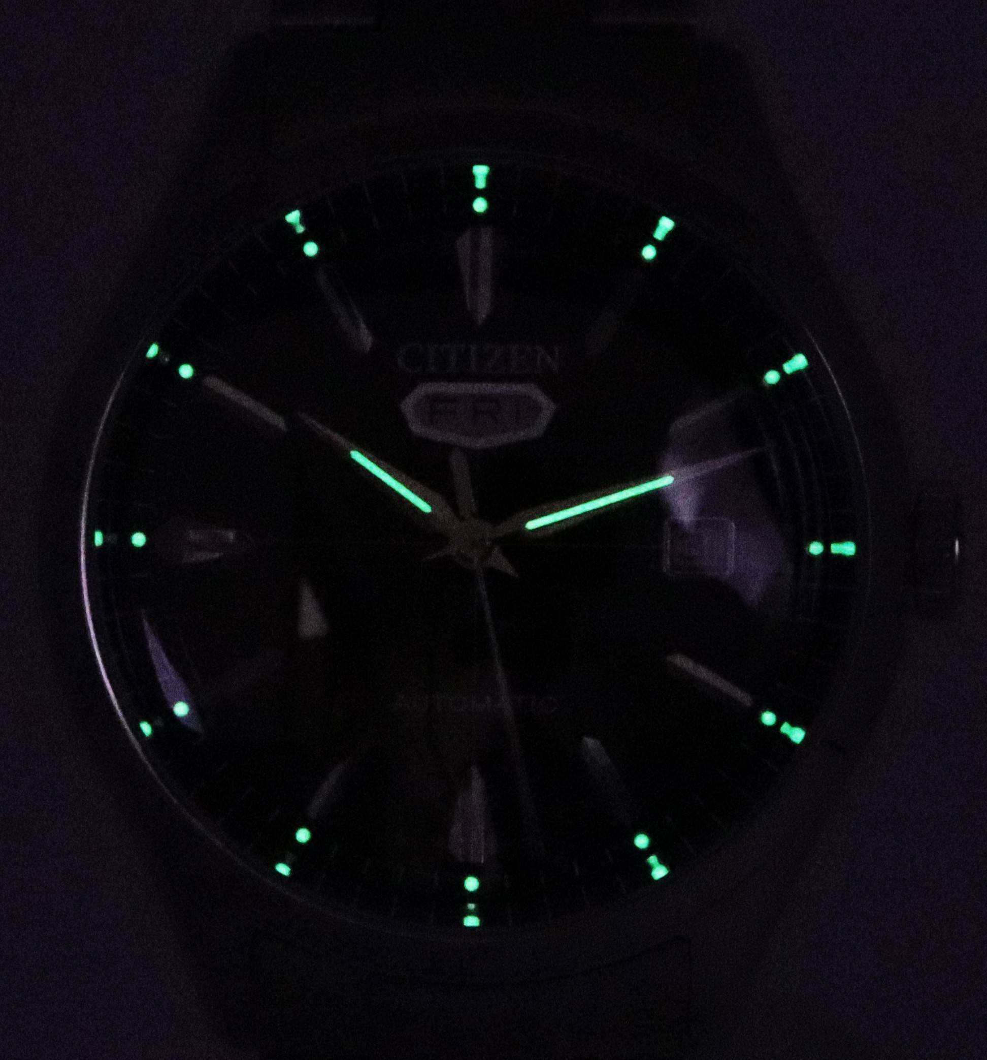 Citizen C7 Series Stainless Steel Black Dial Automatic NH8391 - 51E Men's Watch - Prestige Stones