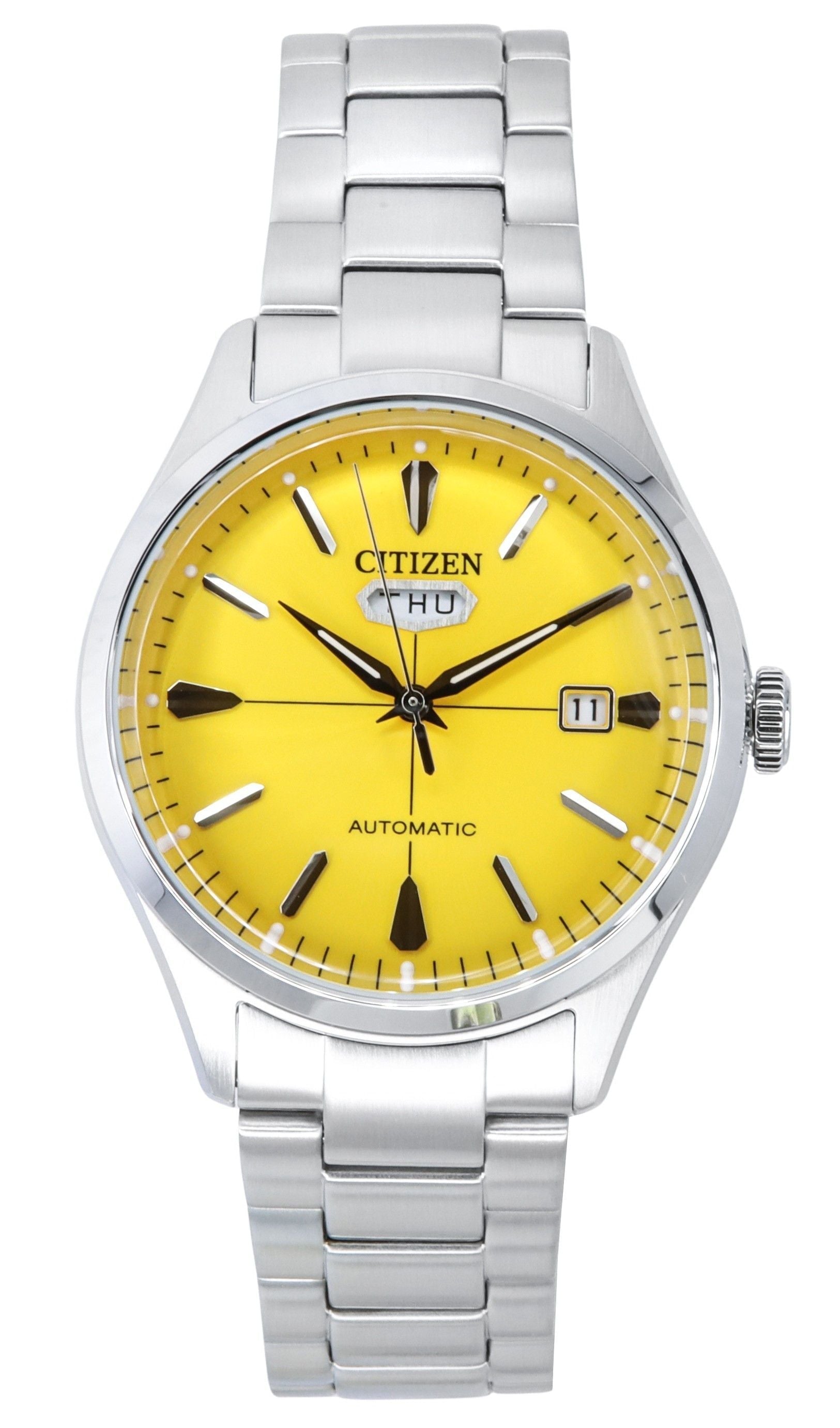 Citizen C7 Stainless Steel Yellow Dial Automatic NH8391 - 51Z Men's Watch - Prestige Stones
