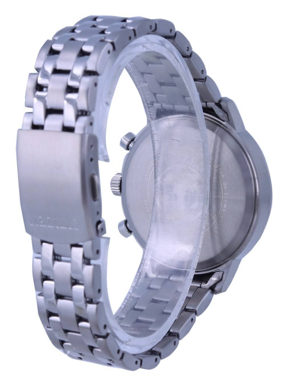 Citizen Classic Chronograph Black Dial Stainless Steel Eco - Drive CA7060 - 88E Men's Watch - Prestige Stones