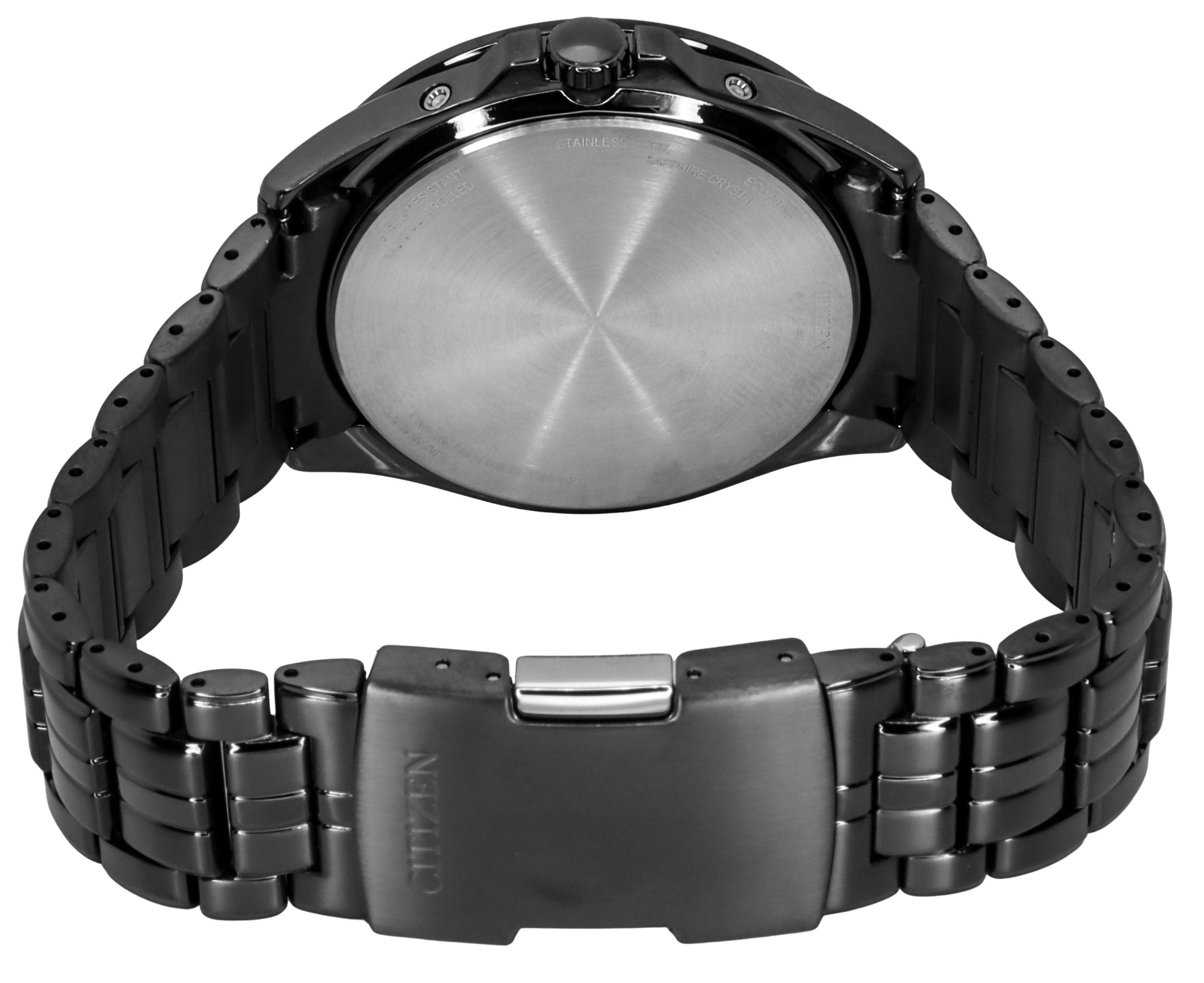 Citizen Collection Night Colour Edition Radio Controlled Black Dial Eco - Drive CB0294 - 54E 100M Men's Watch - Prestige Stones