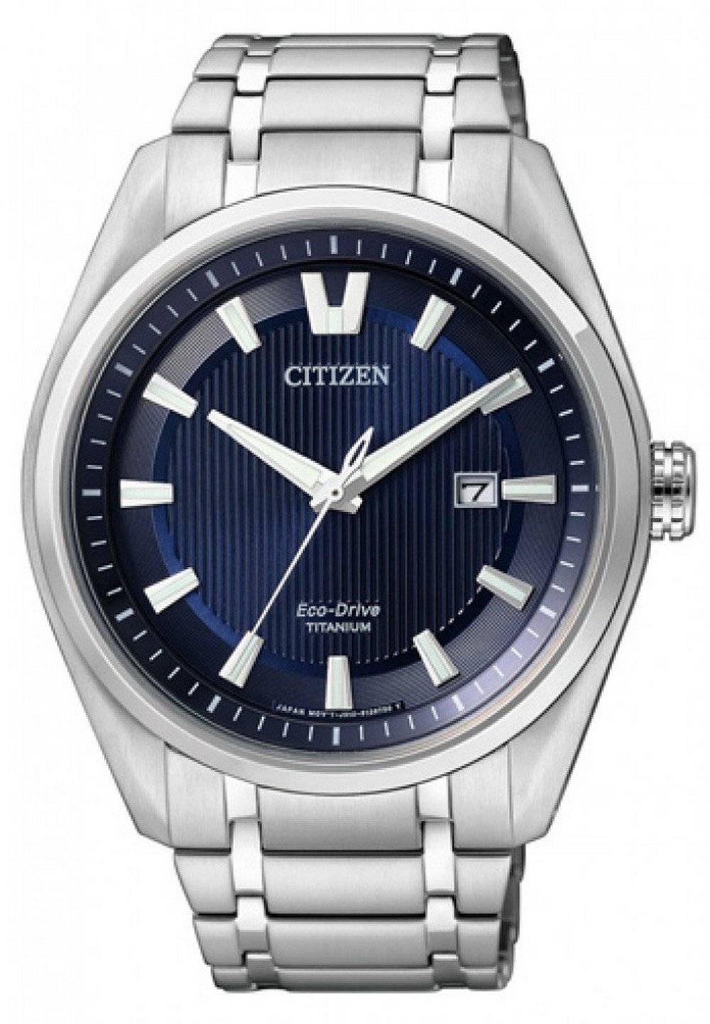 Citizen Eco - Drive Titanium AW1240 - 57L Men's Watch - Prestige Stones