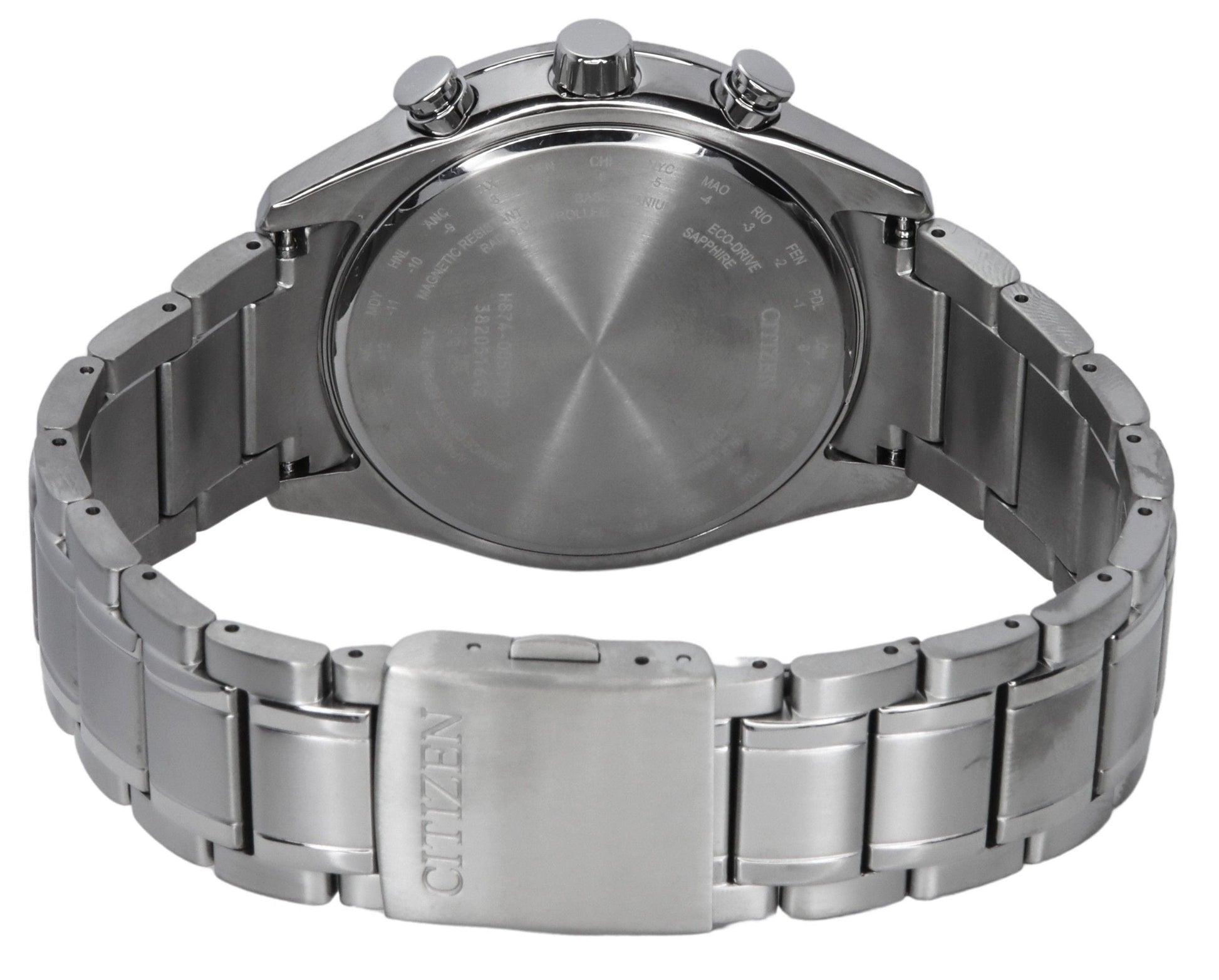 Citizen Eco - Drive Tsuki - yomi Super Titanium Radio Controlled Grey Dial BY1010 - 81H 100M Men's Watch - Prestige Stones